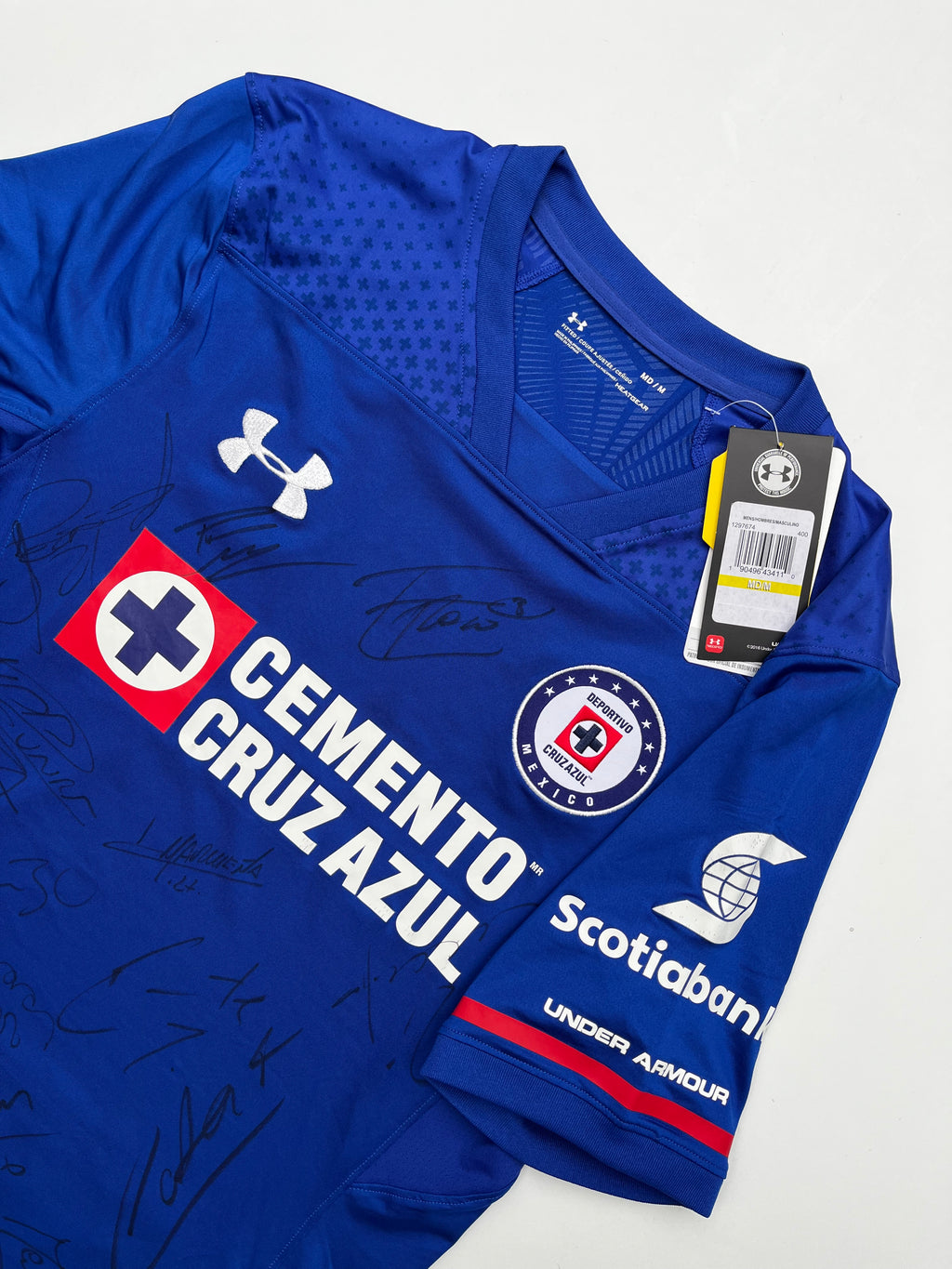 Jersey Cruz Azul Local 2017 2018 Autografiada *C/Etiquetas* (M)