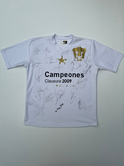 Jersey Pumas Especial Campeones 2009 Autografido (M)