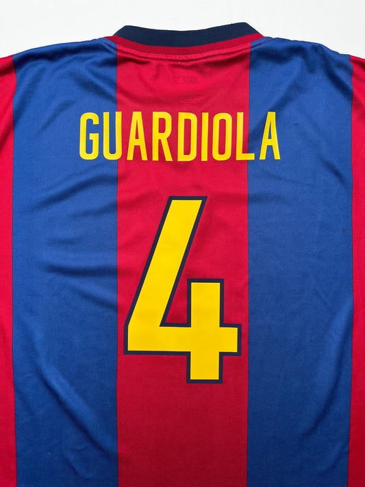 Jersey Barcelona Local 1998 1999 Pep Guardiola (XL)