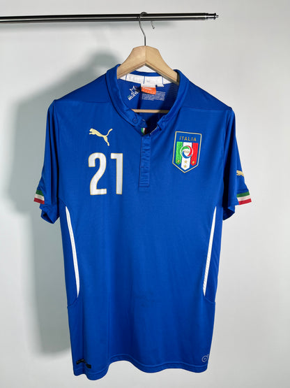 Jersey Italia Local 2014 2015 Andrea Pirlo (XL)