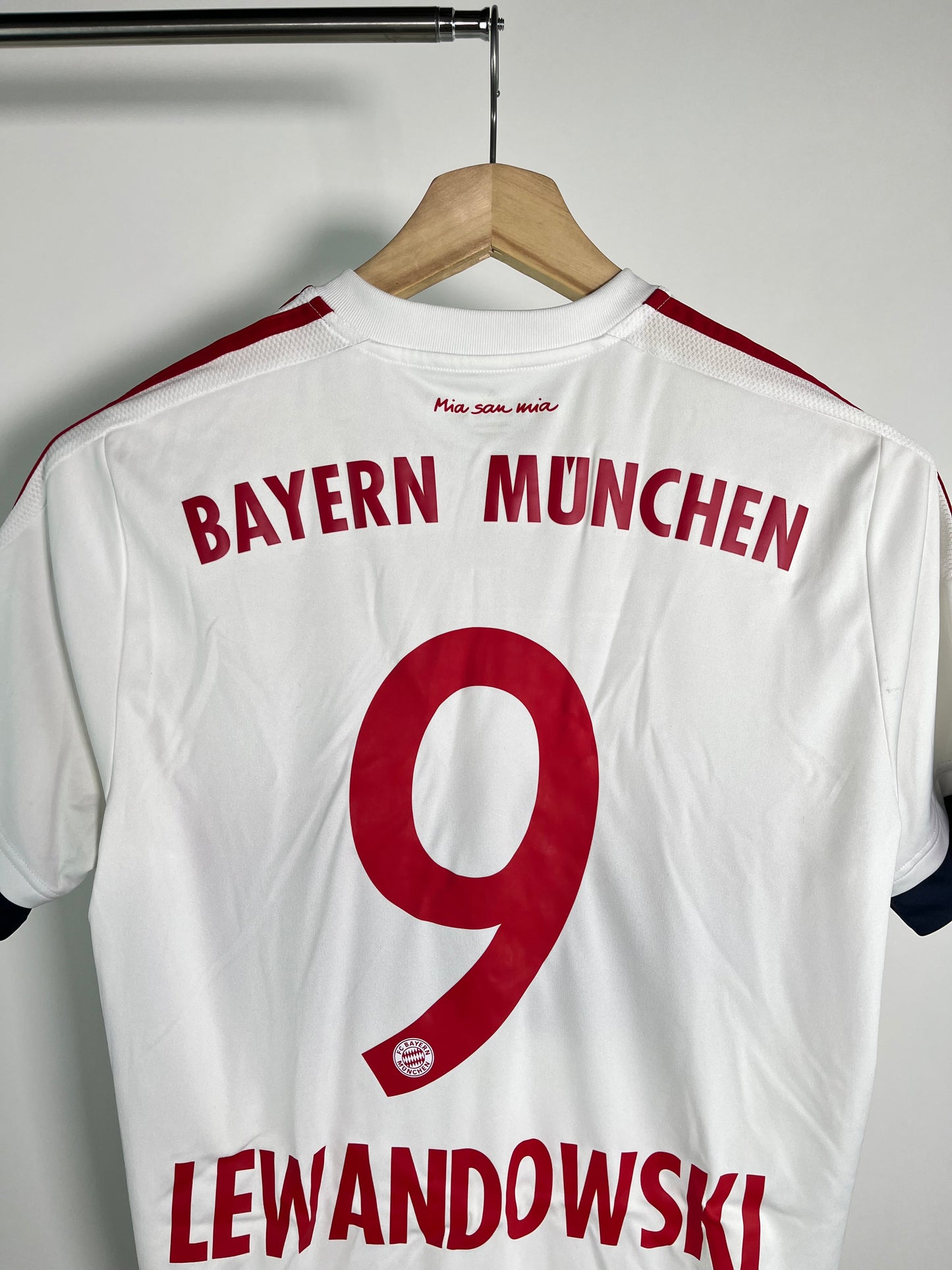 Jersey Bayern Munich Visita 2015 2016 Robert Lewandowski (M)