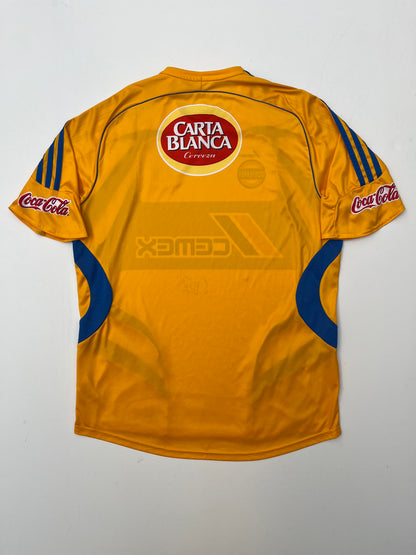 Tigres Home Jersey 2007 2008 Autographed Lucas Lobos (L)