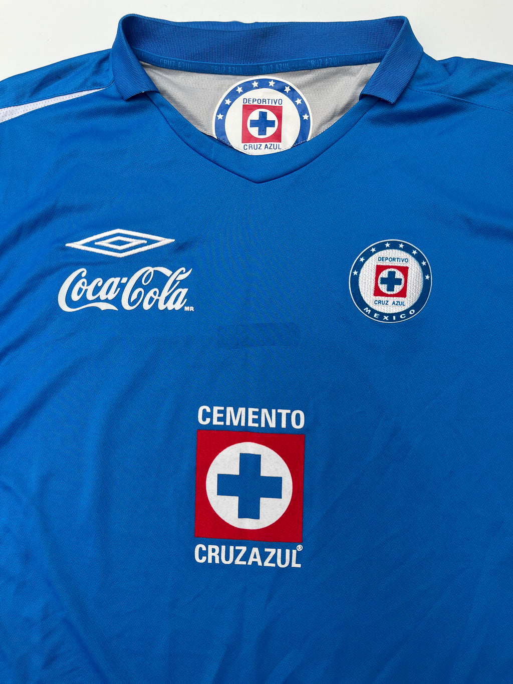 Jersey Cruz Azul Local 2006 2007 *C/Etiquetas* César “Chelito”Delgado (XL)