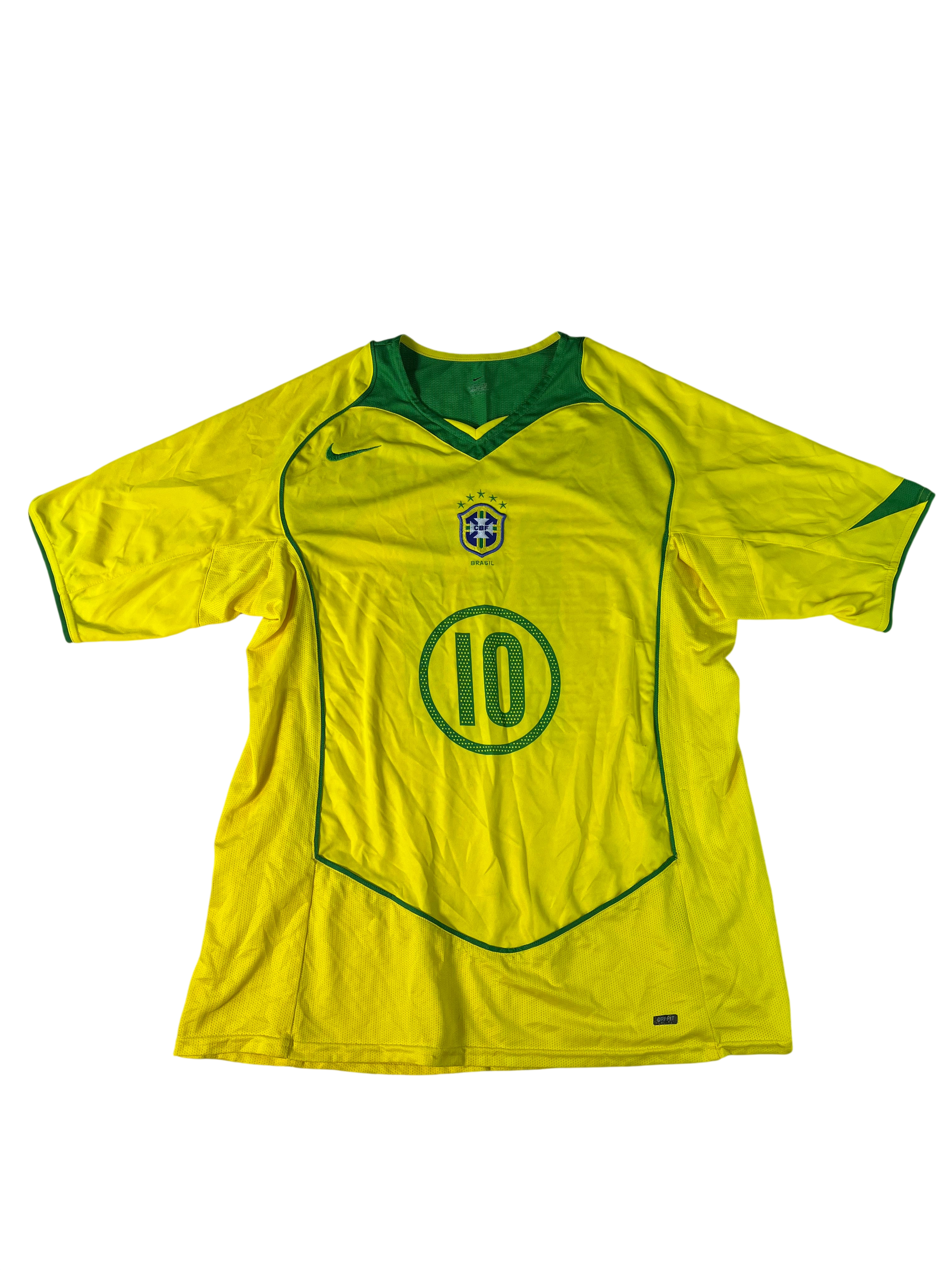 Jersey Brasil Local 2004 2006 Ronaldinho (XL)