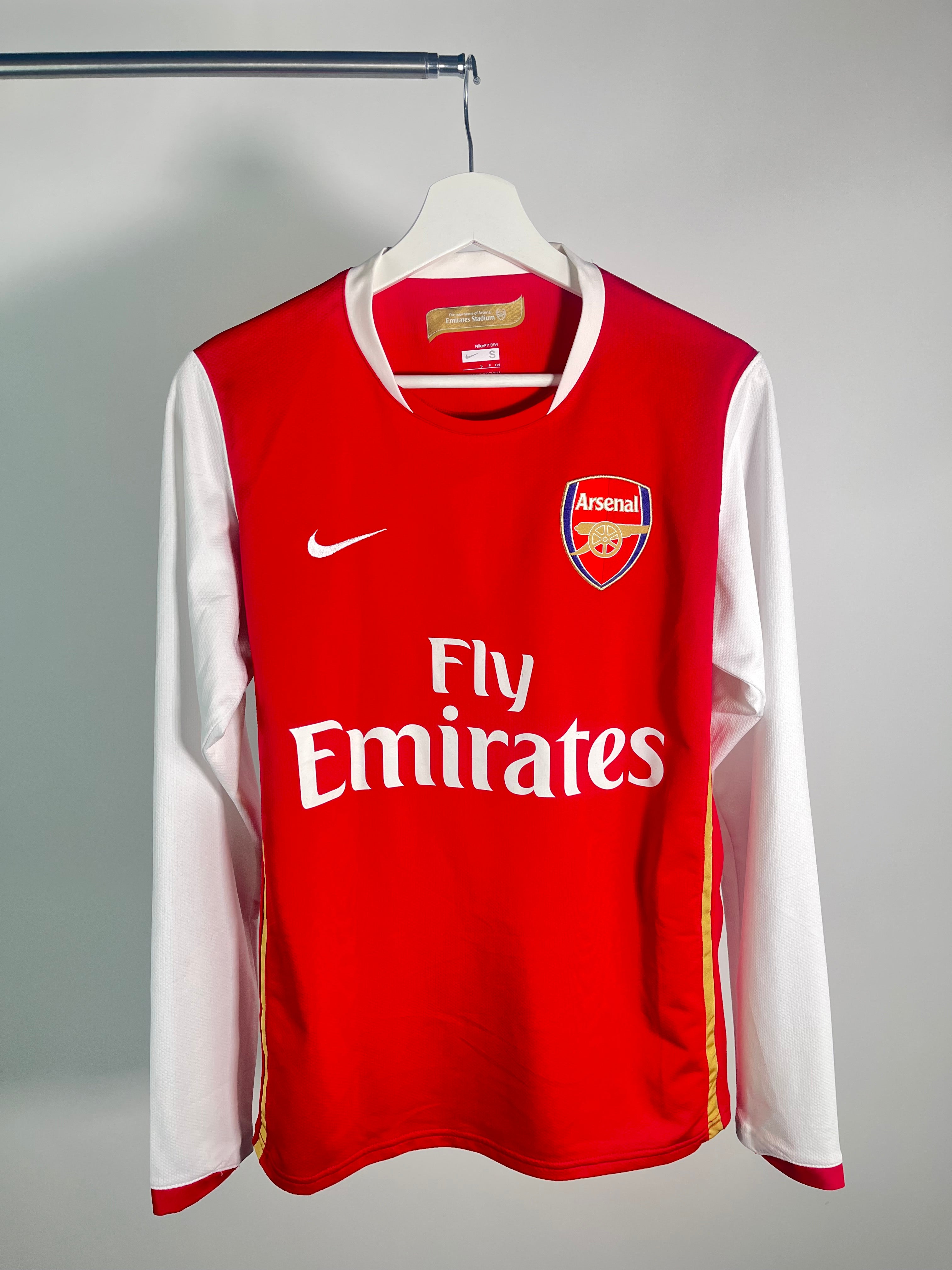 Jersey Arsenal Local 2007 2008 Manga Larga Thierry Henry (S)