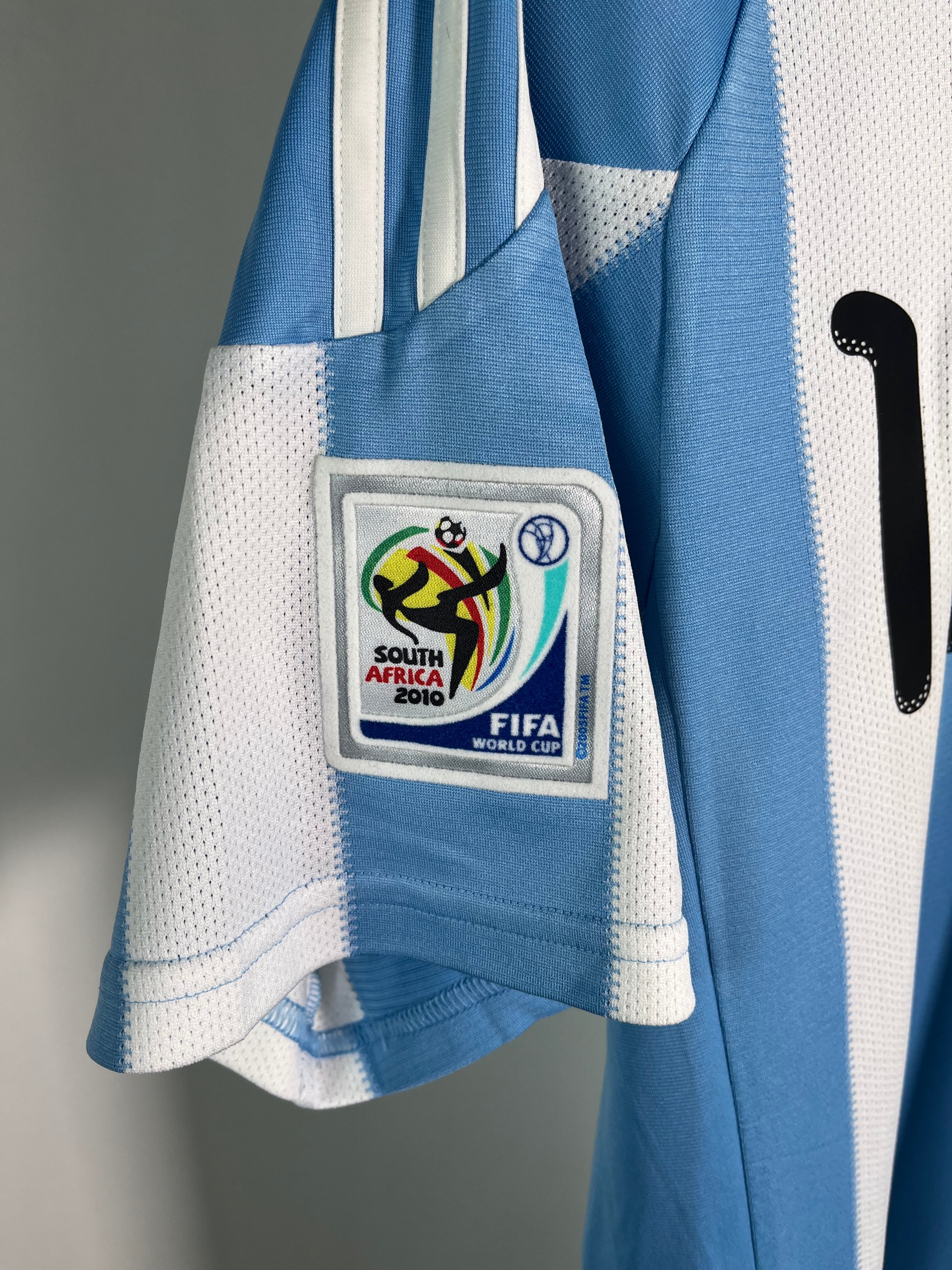 Jersey Argentina Local 2010 2011 *Mundial Sudáfrica* Lionel Messi (S)