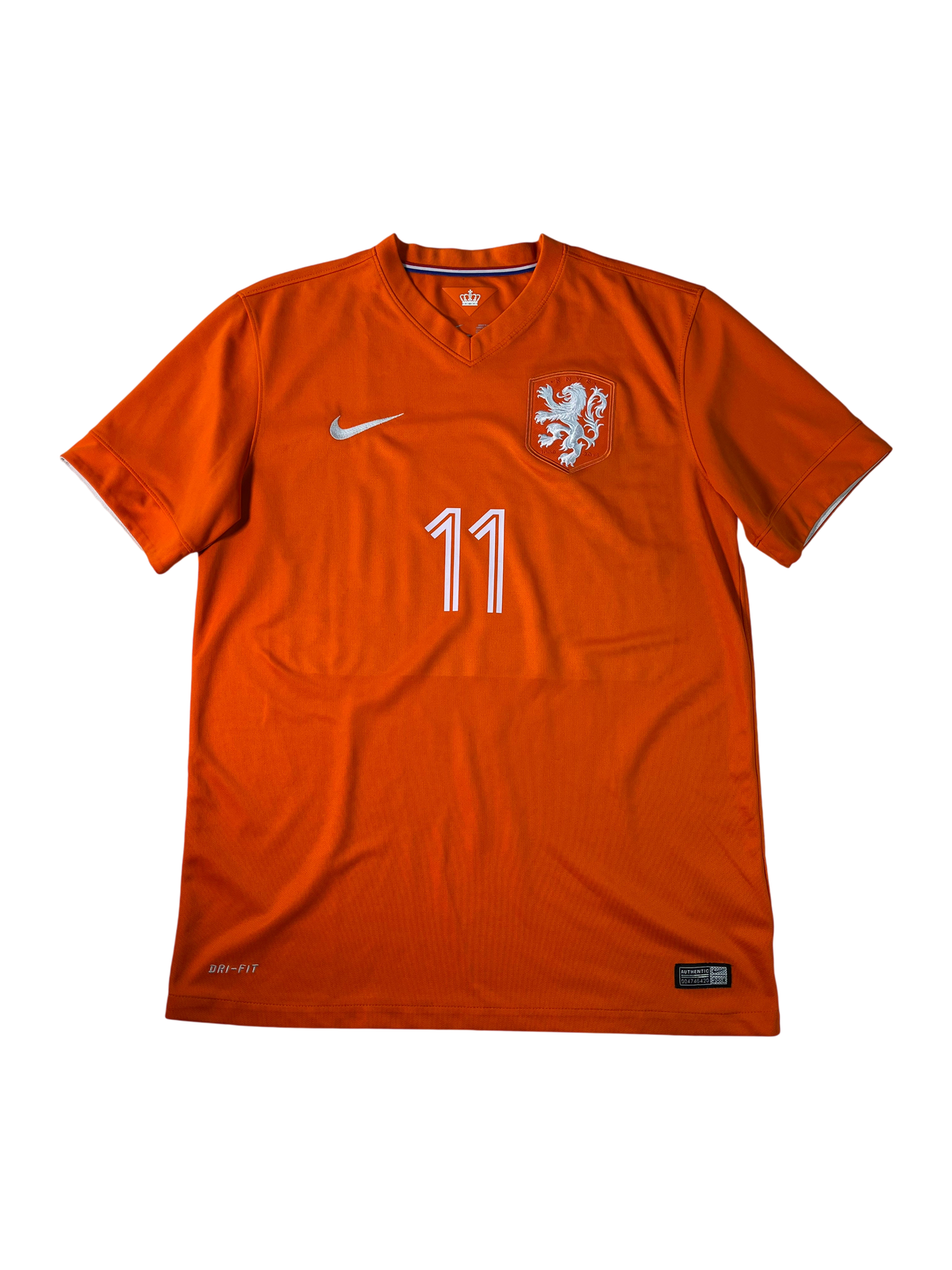 Jersey Países Bajos Local 2014 2016 Arjen Robben (M)