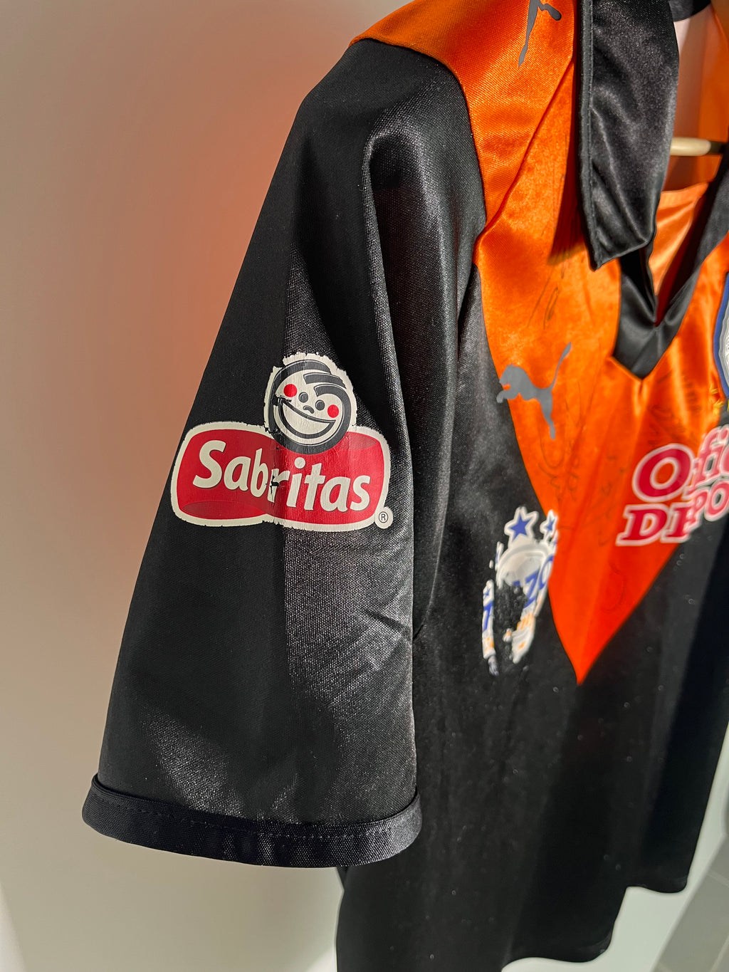 Jersey Pachuca Visita 2007 2008 Match Worn Autografiada Leobardo López (S)