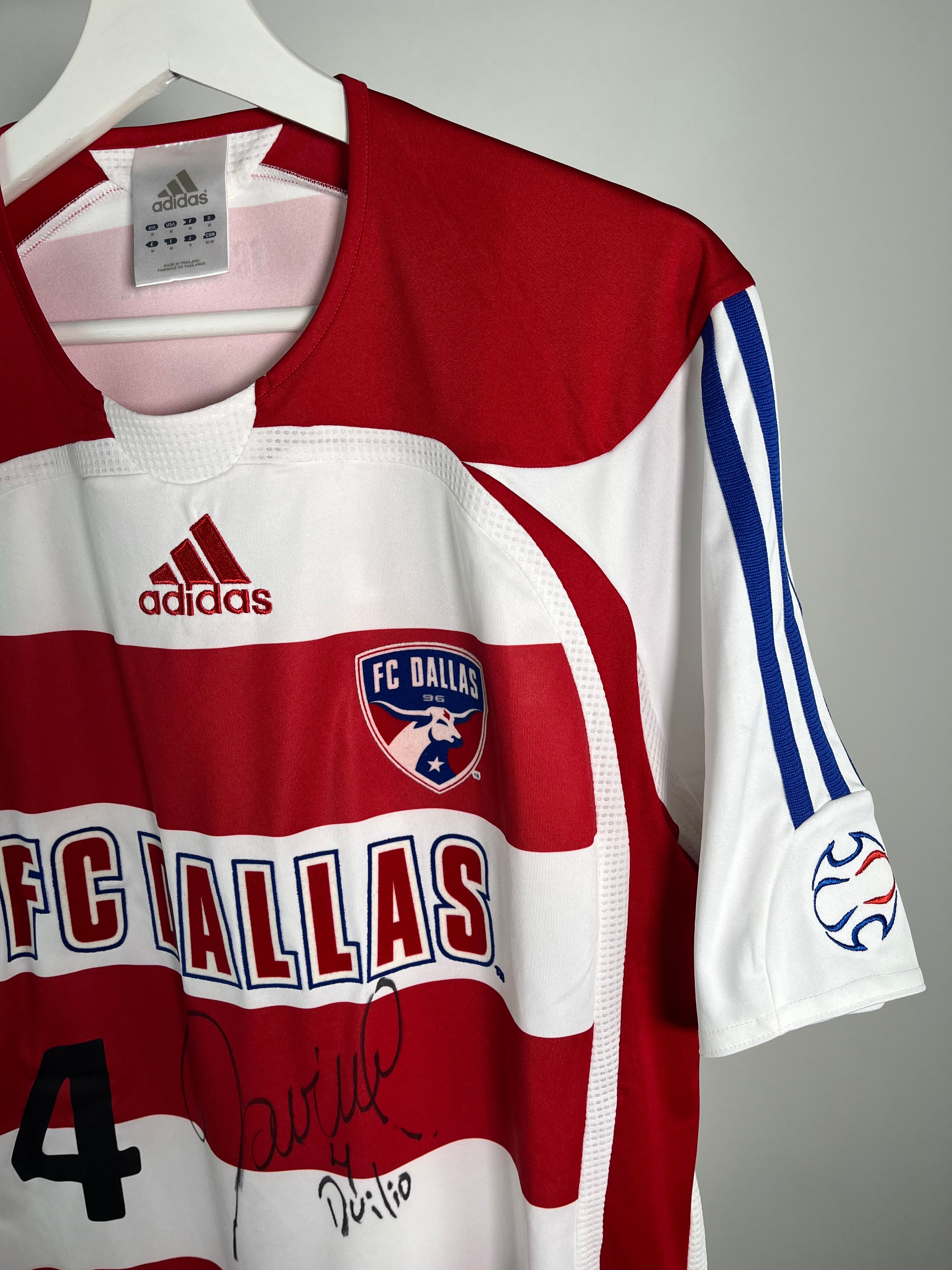 Jersey FC Dallas Local 2007 2008 Match Worn Duilio Davino (M)