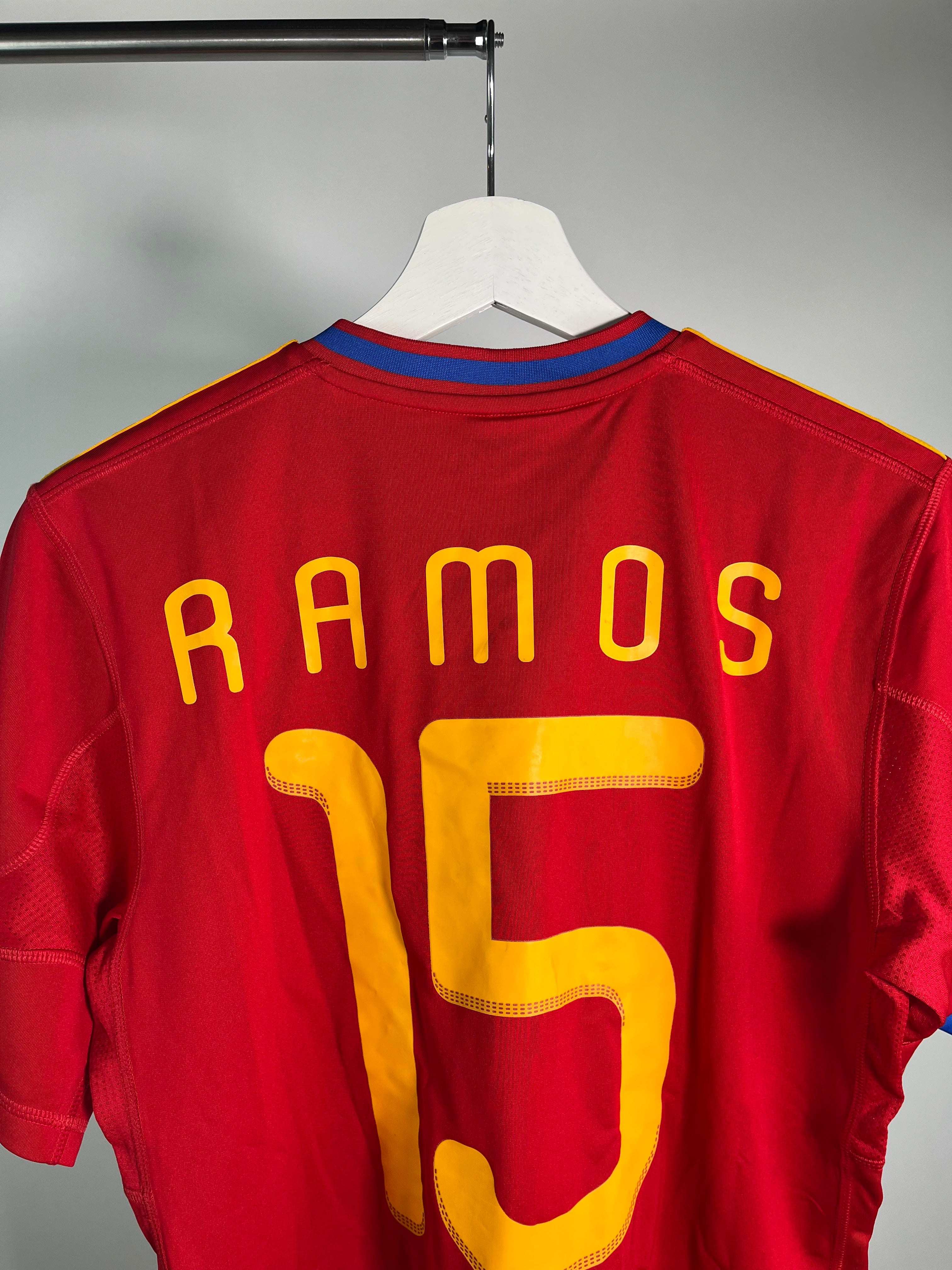 Jersey España Local 2010 2011 Sergio Ramos (S)