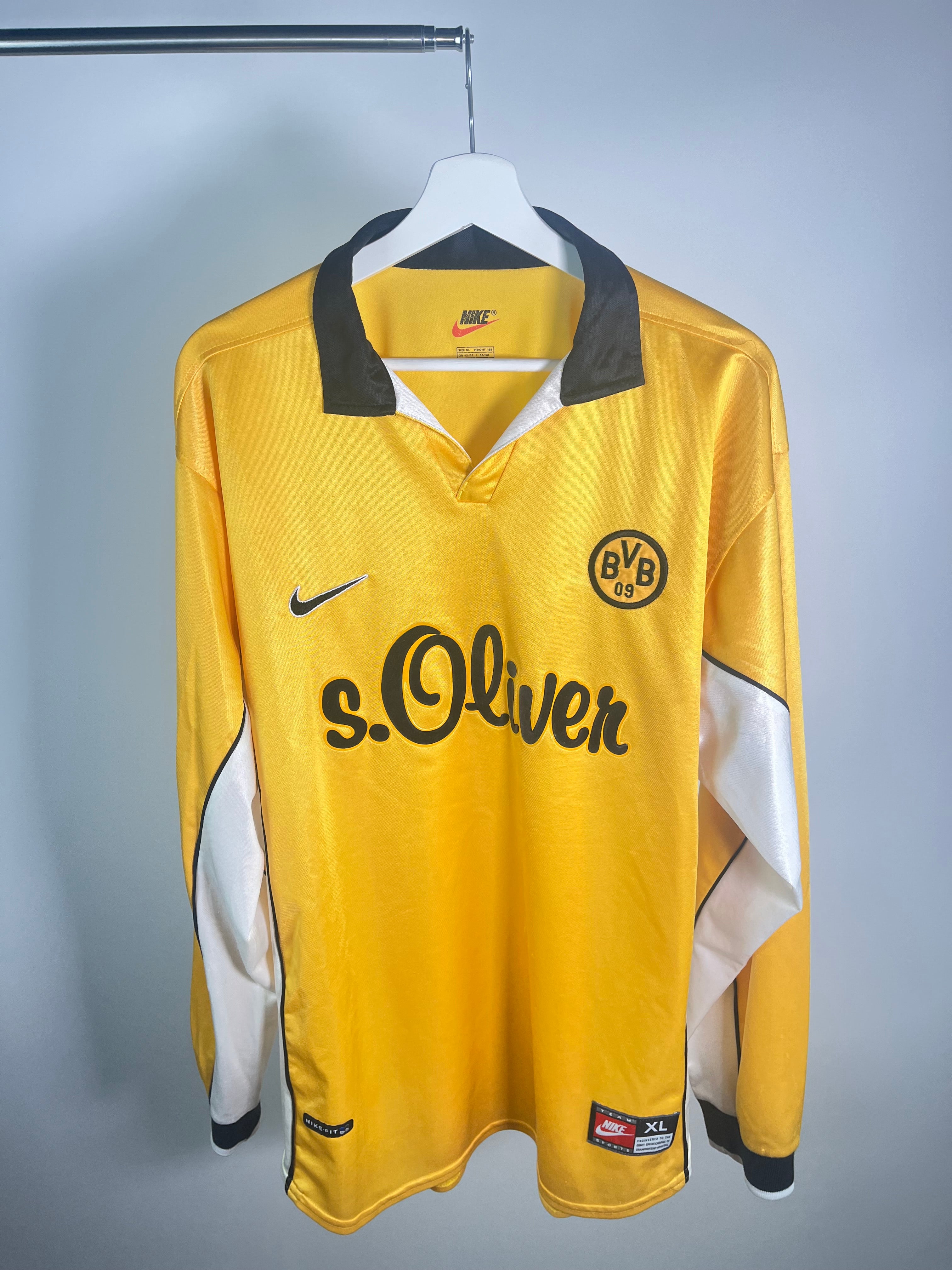 Jersey Borussia Dortmund Local 1998 1999 Manga Larga (XL)