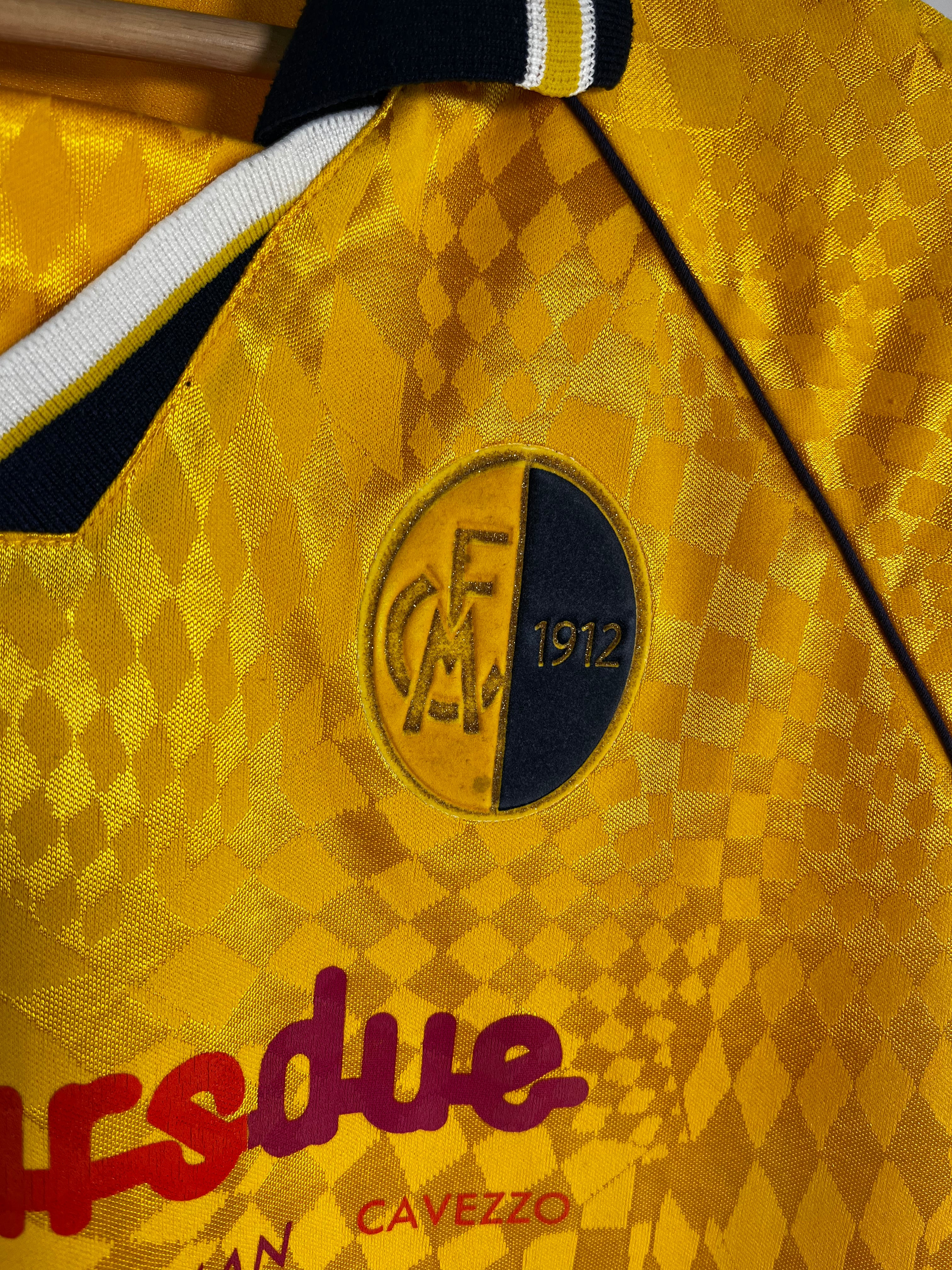 Jersey Modena Local 1997 1998 Manga Larga Utilería (XL)