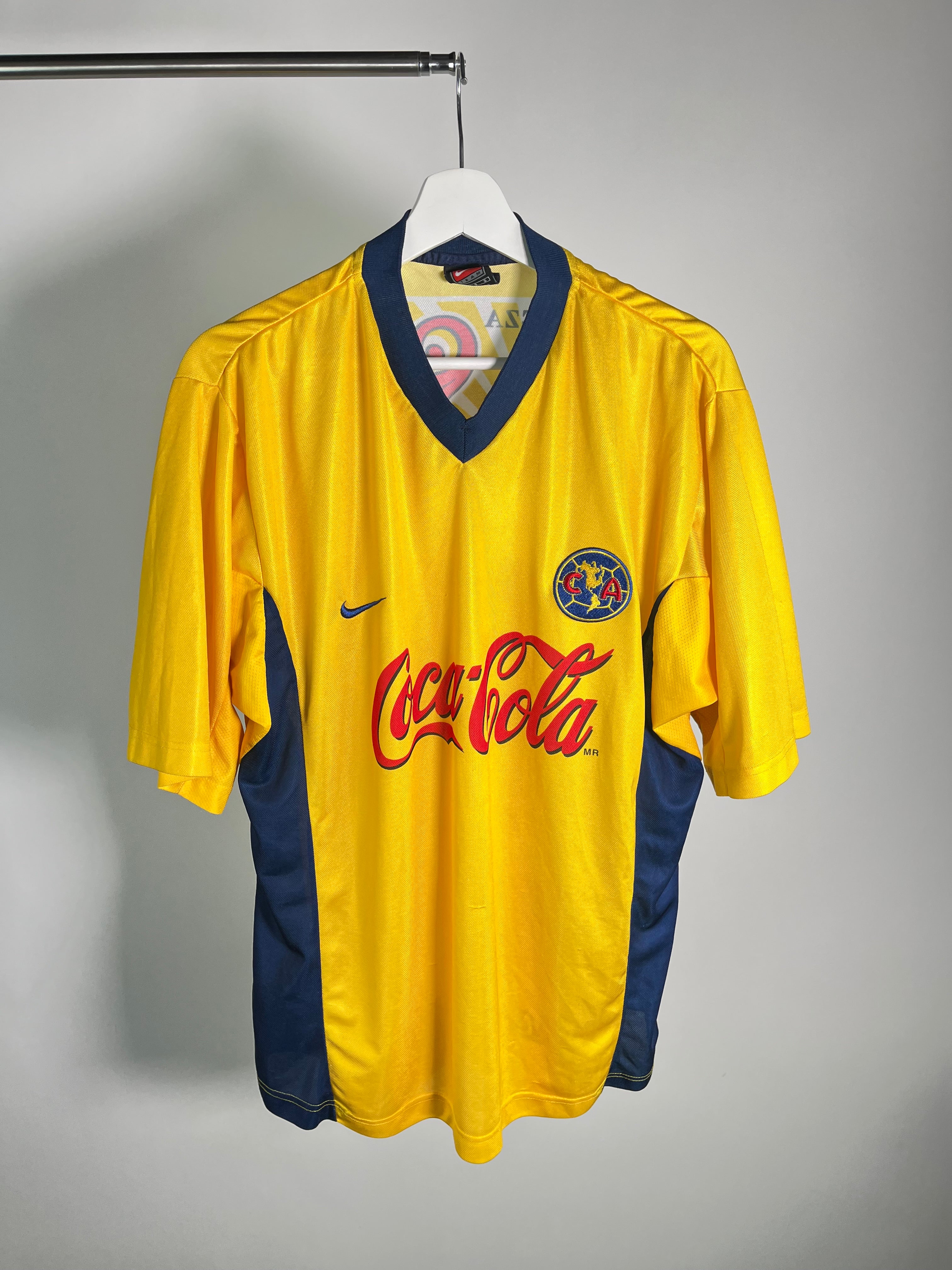 Jersey Club América Local 2000 2001 Iván Zamorano (L)