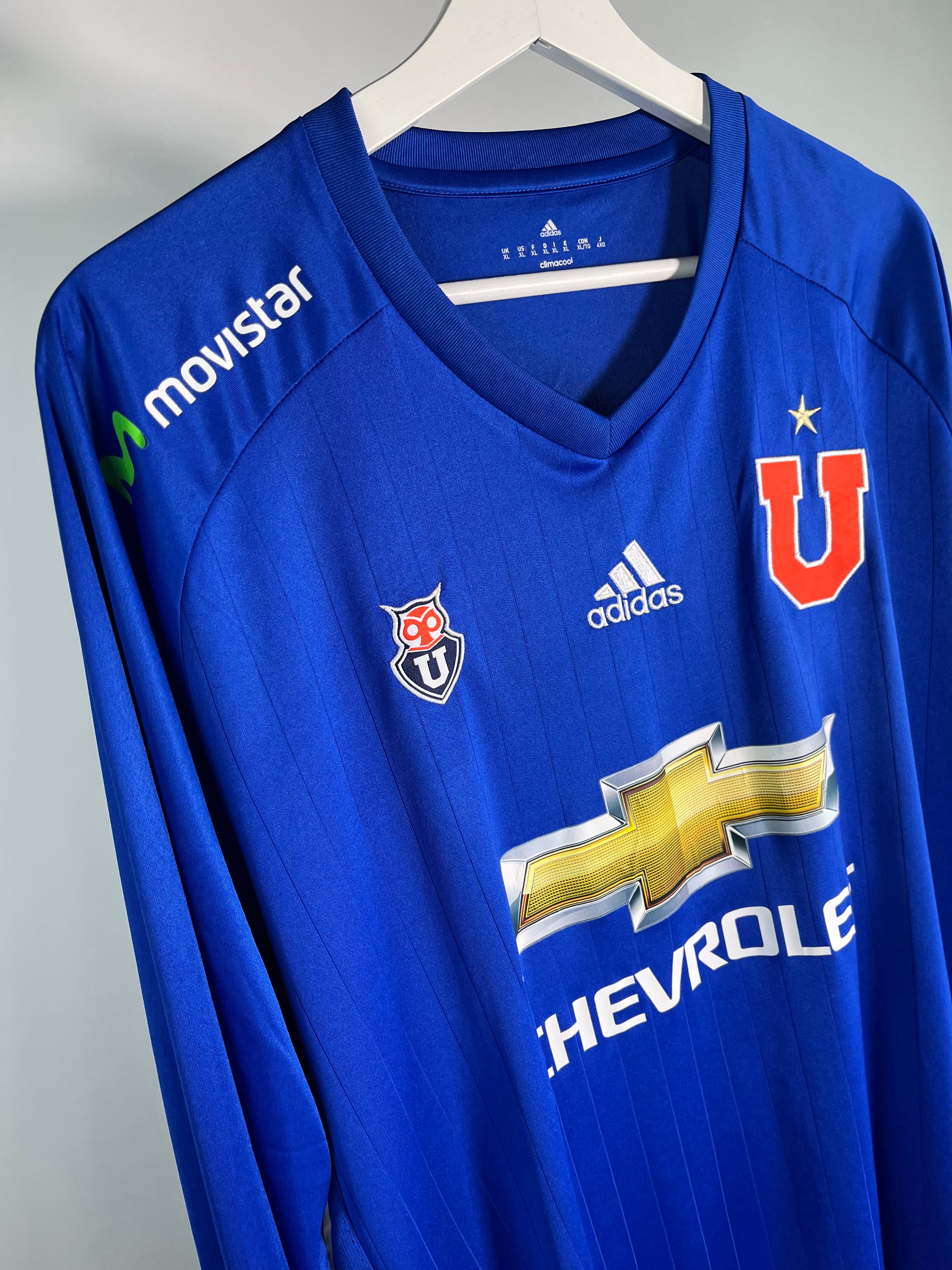 Jersey Universidad de Chile Local 2017 2018 Manga Larga (XL)