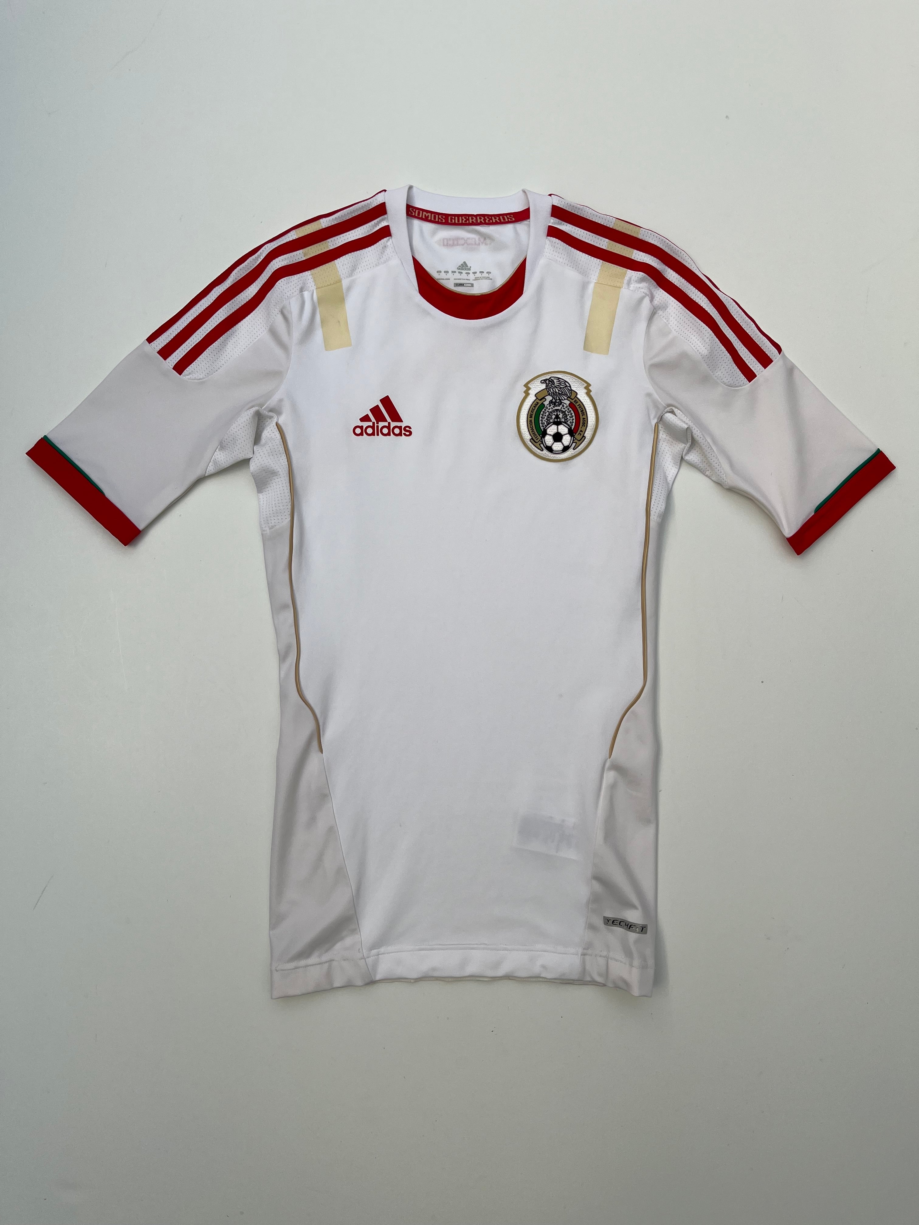Jersey México Visita 2013 2014 Versión Jugador Techfit (S)