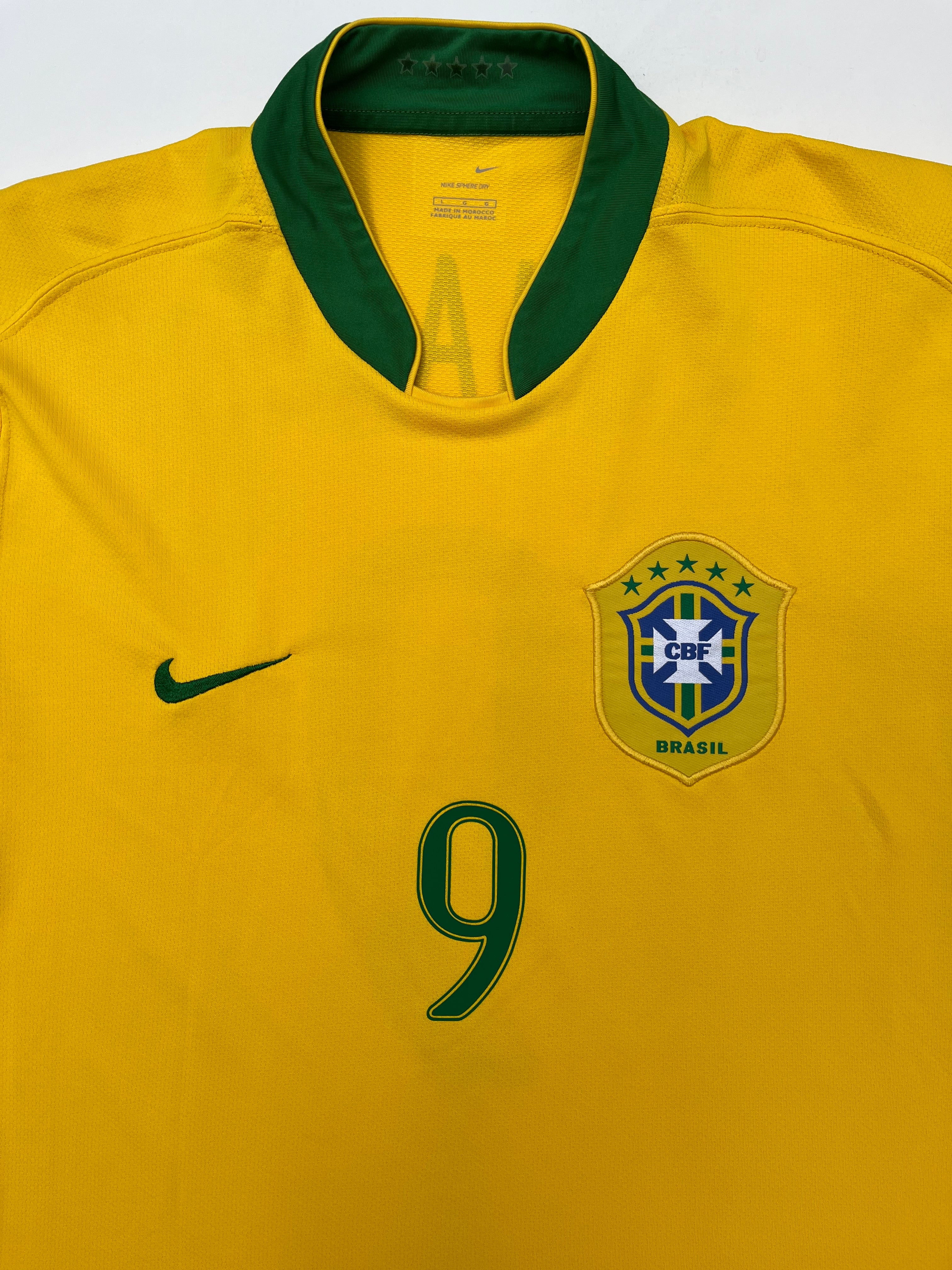 Jersey Brasil Local 2006 2007 Ronaldo Nazario (L)