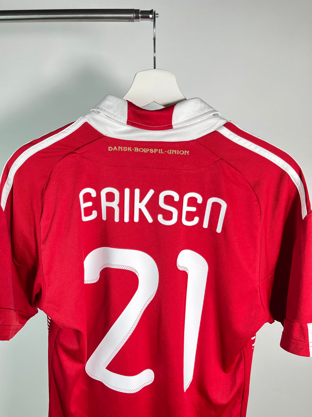 Jersey Dinamarca 2010 2012 Christian Eriksen (S)