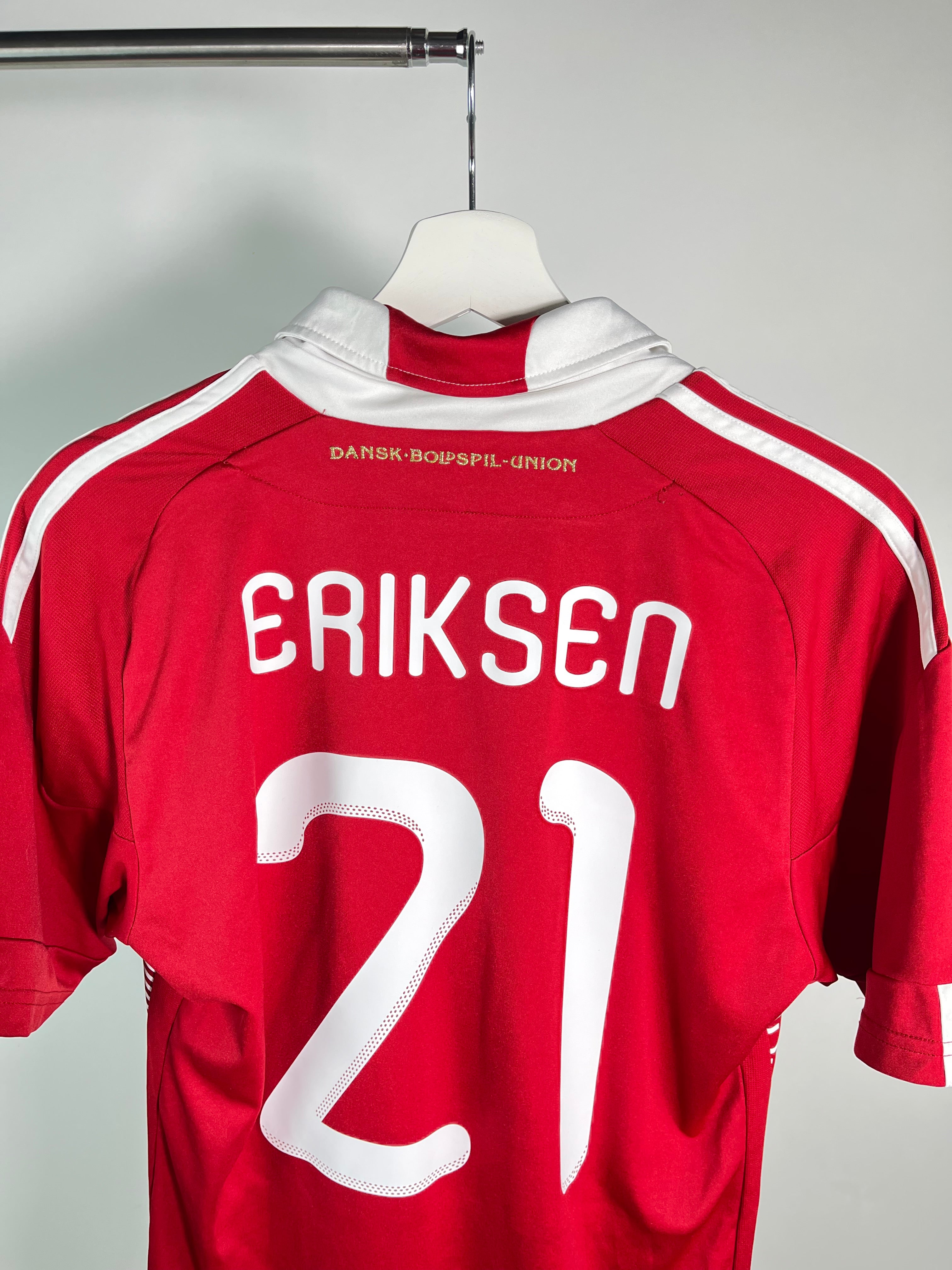 Jersey Dinamarca 2010 2012 Christian Eriksen (S)