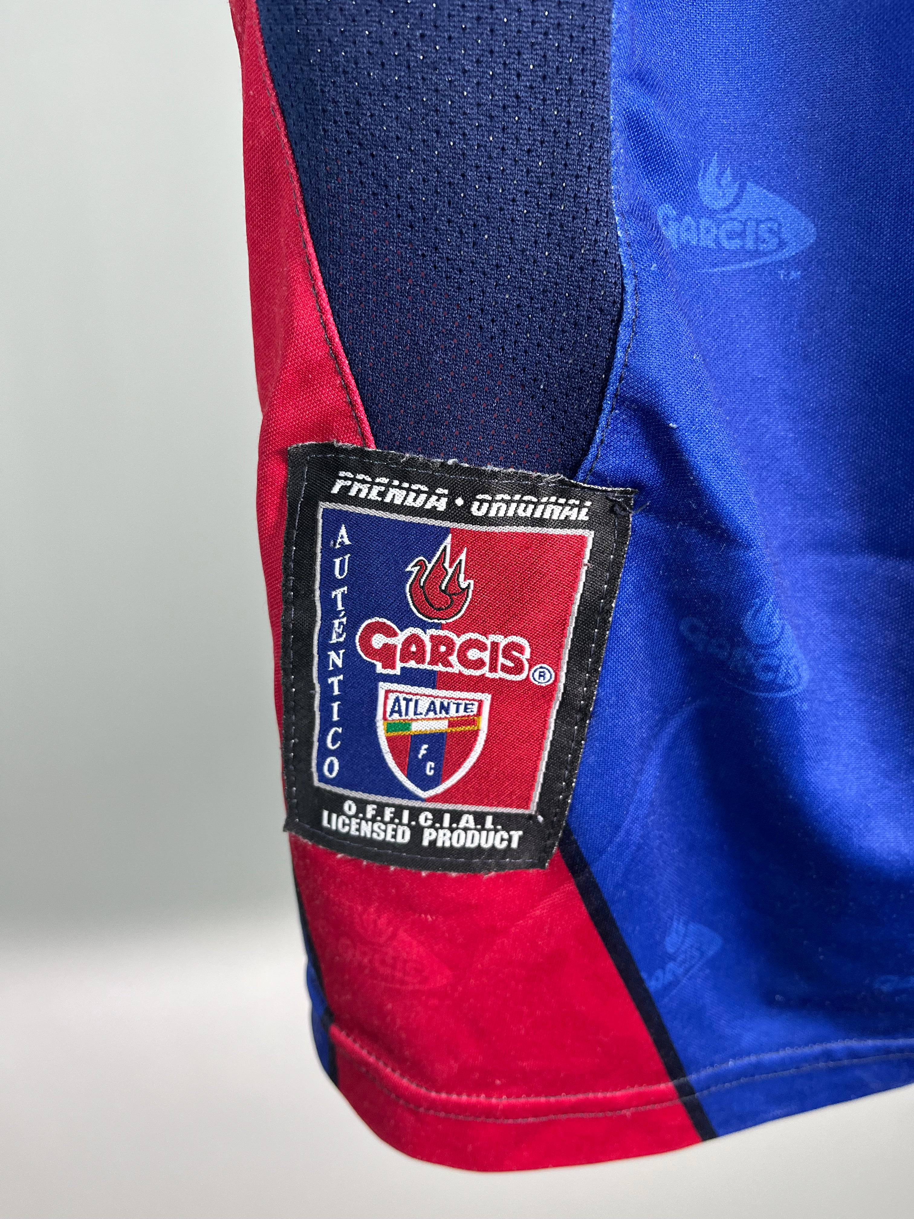 Jersey Atlante Local 2004 2005 Utilería Sebastián "Chamagol" González (M)