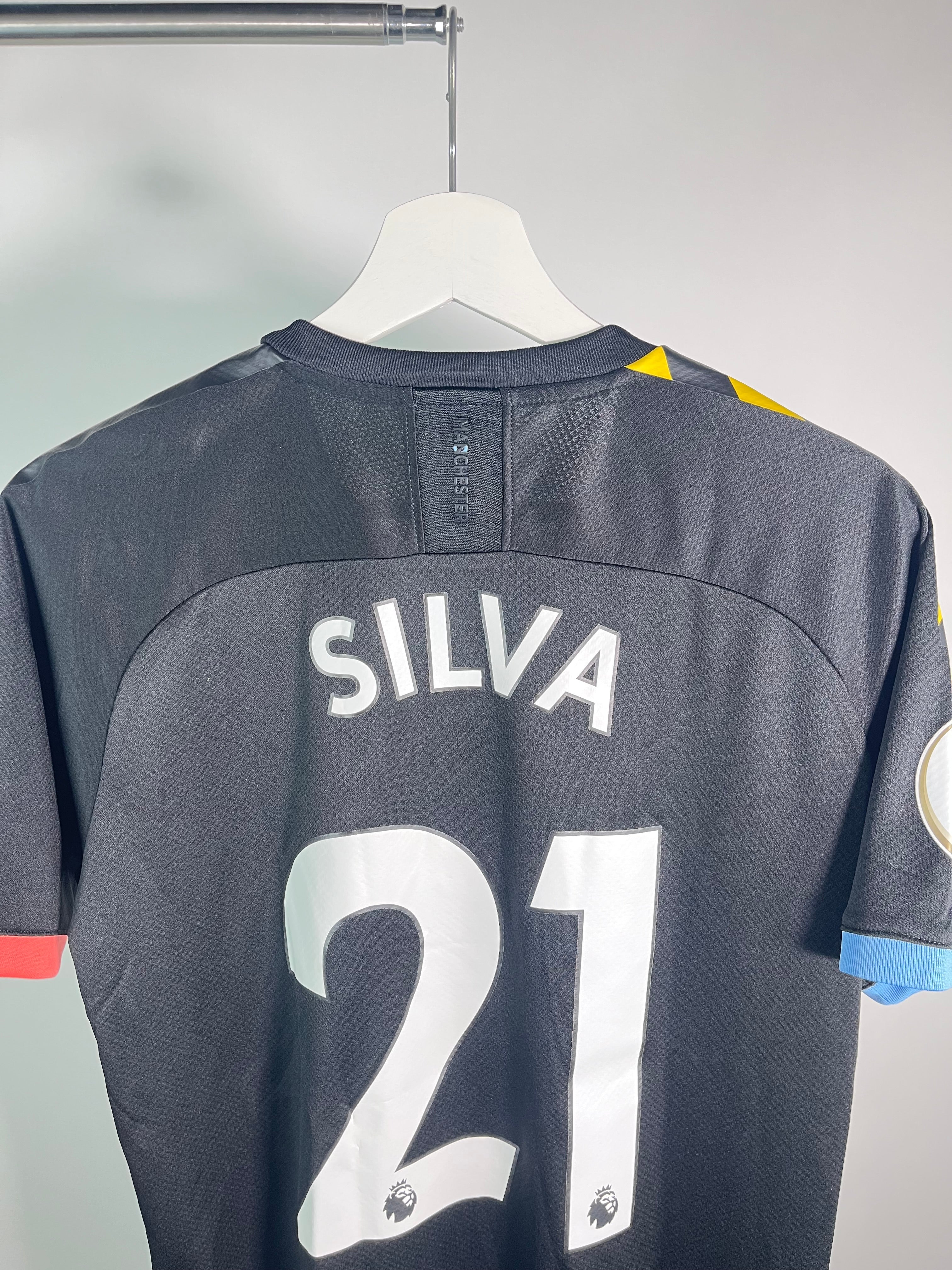 Jersey Manchester City Visita 2019 2020 David "Chino" Silva (M)