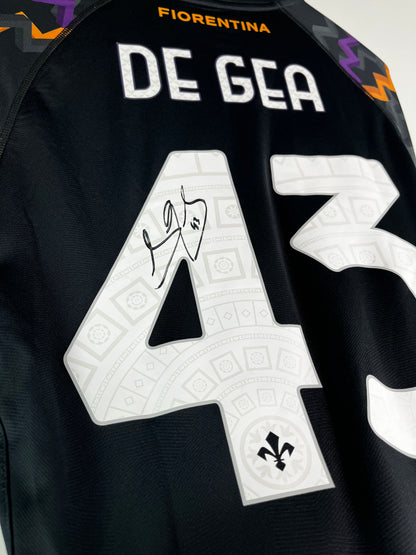 Jersey Fiorentina Portero 2024 2025 Versión Jugador Autografiado David De Gea*C/Etiquetas* (XXXL)