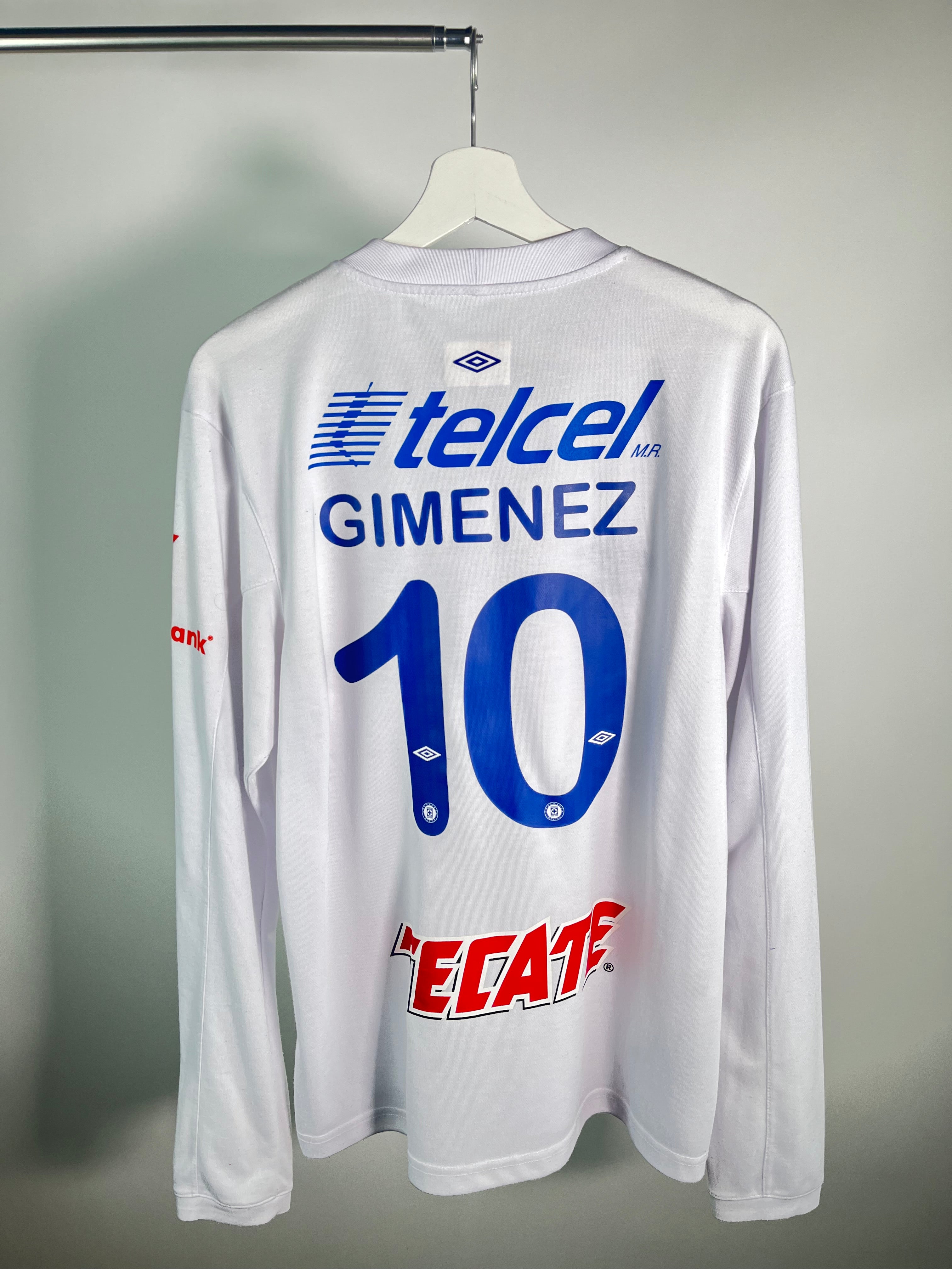 Jersey Cruz Azul Visita 2013 2014 Manga Larga Christian Giménez (L)