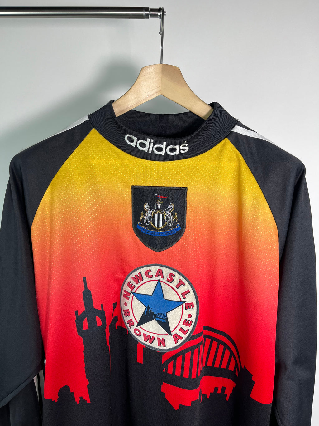 Jersey Newcastle United Portero 1996 1997 Manga Larga (XL)