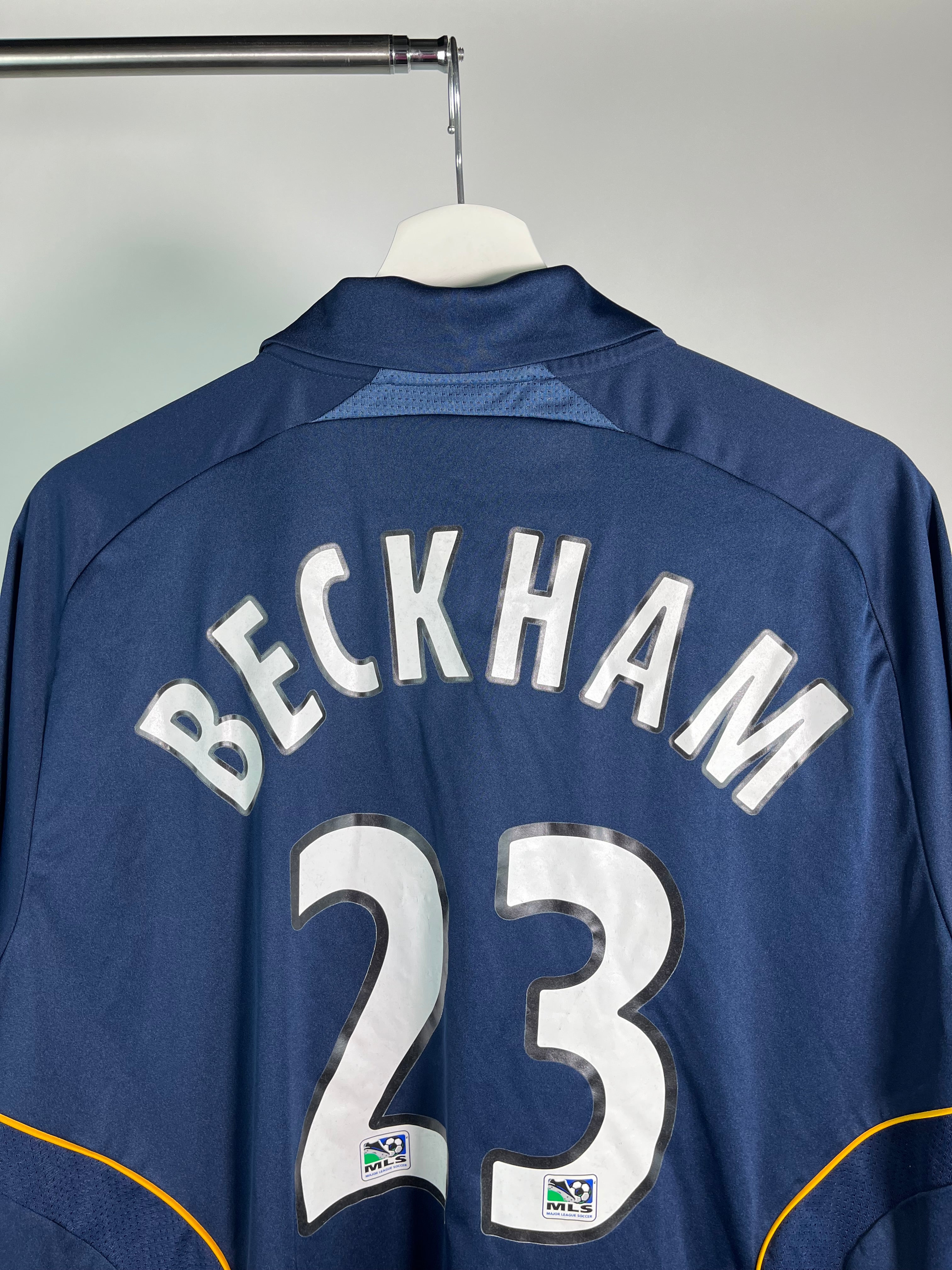 Jersey LA Galaxy Visita 2007 2008 David Beckham (L)
