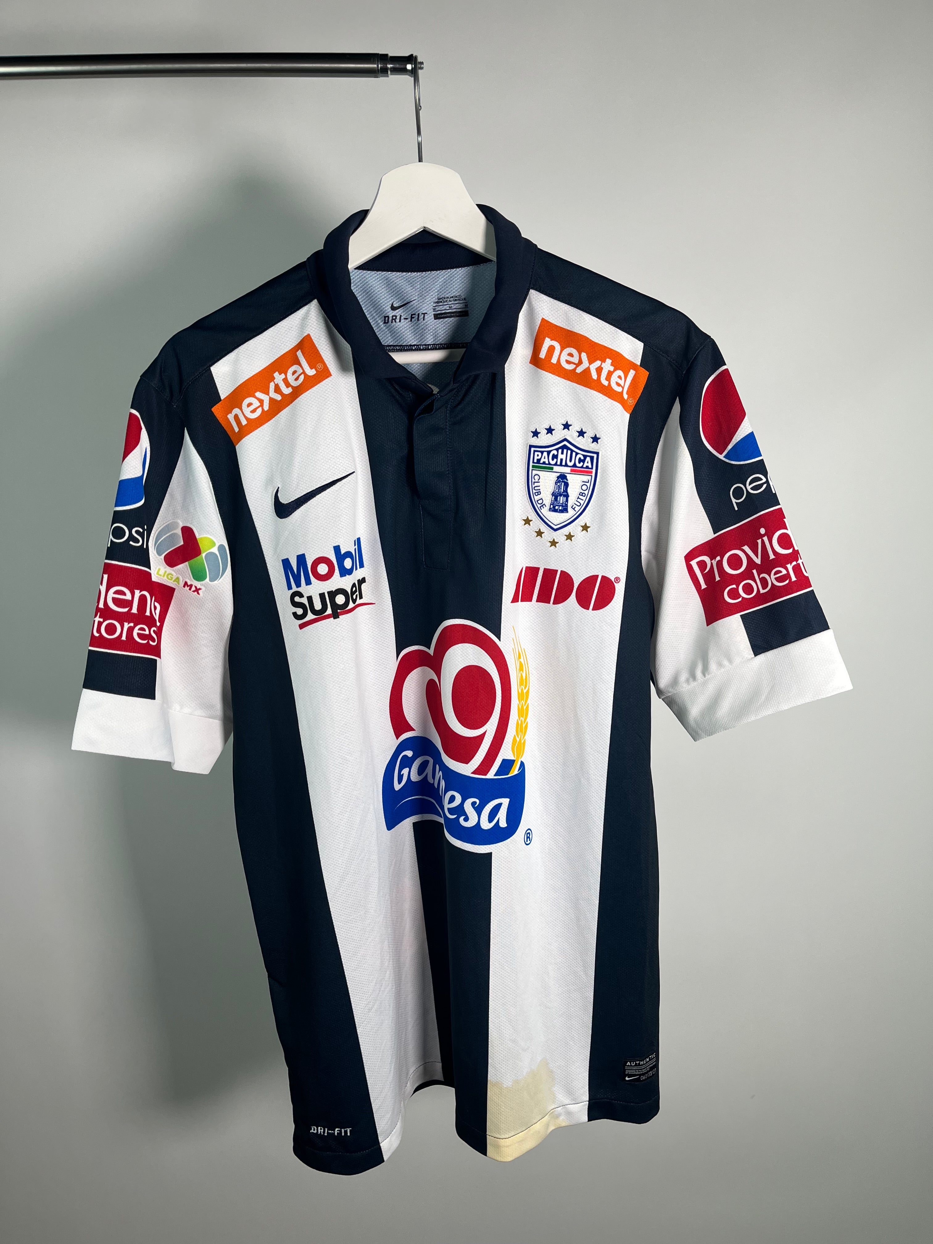 Jersey Pachuca Local 2012 2013 Match Worn Nery Castillo (M)