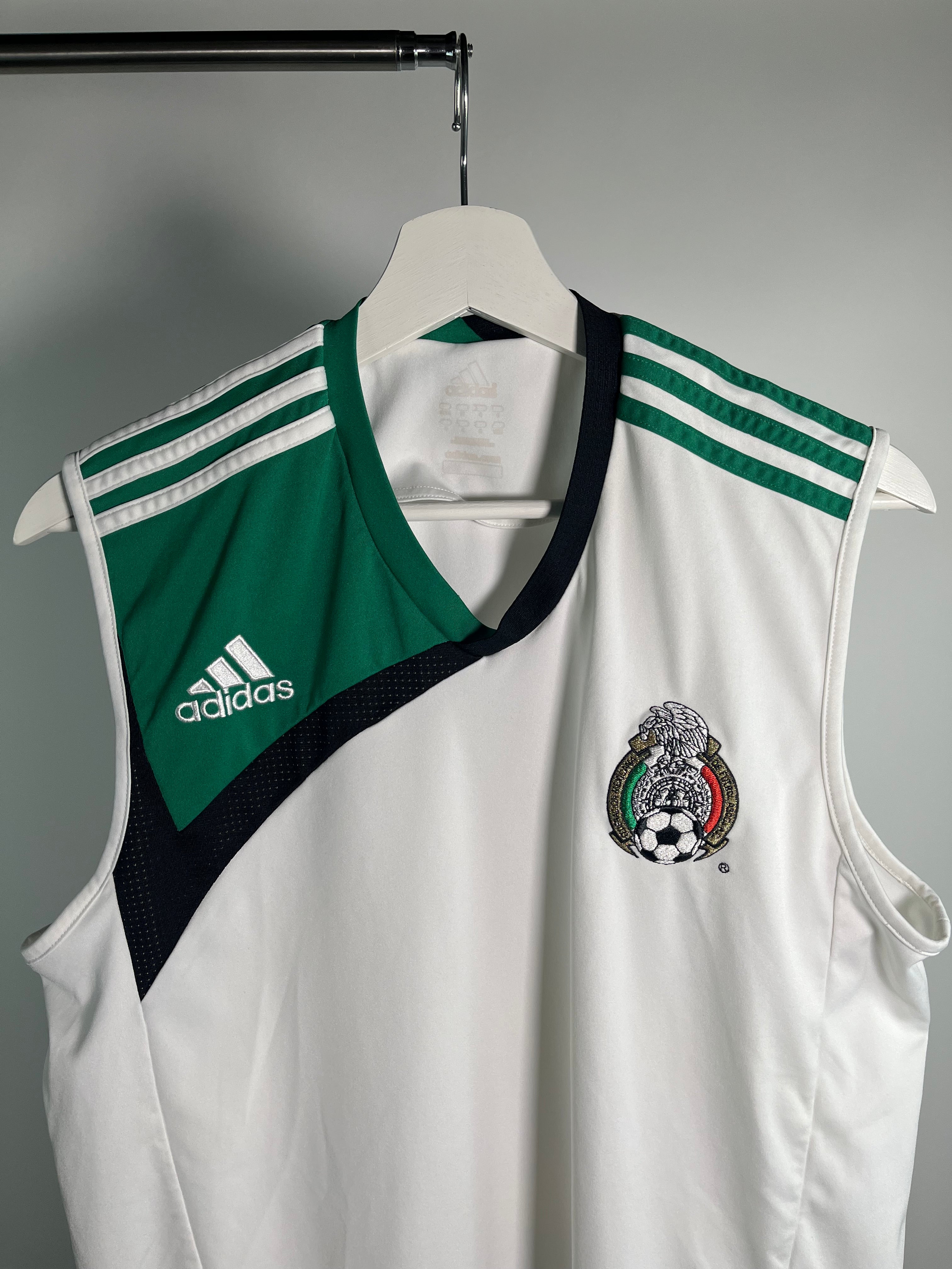 Jersey México Entrenamiento 2007 2009 *Sin Mangas* (M)