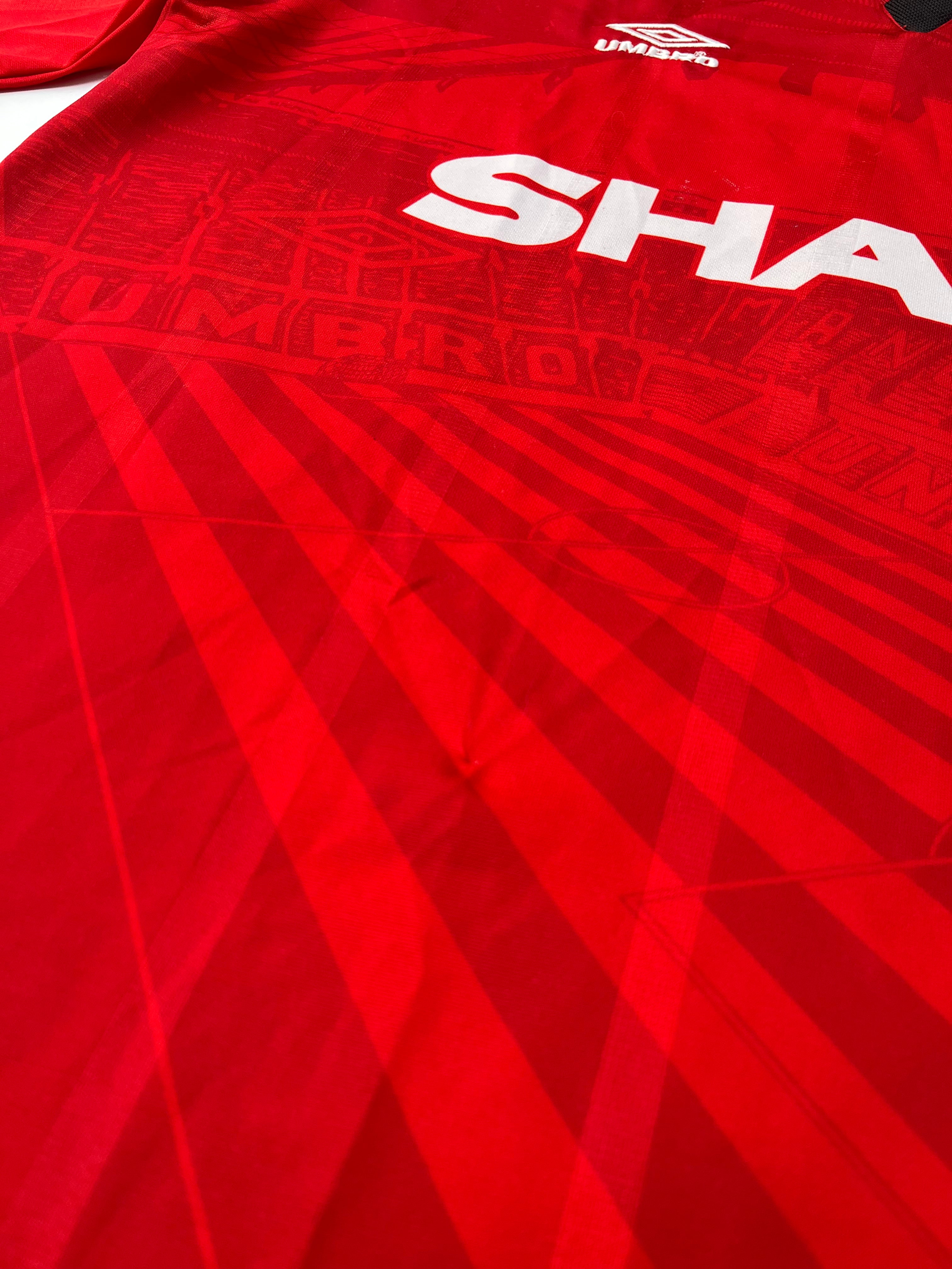 Jersey Manchester United Local 1994 1995 Éric Cantona (L)