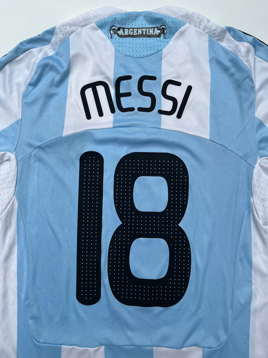 Jersey Argentina Local 2008 2009 Lionel Messi (S)