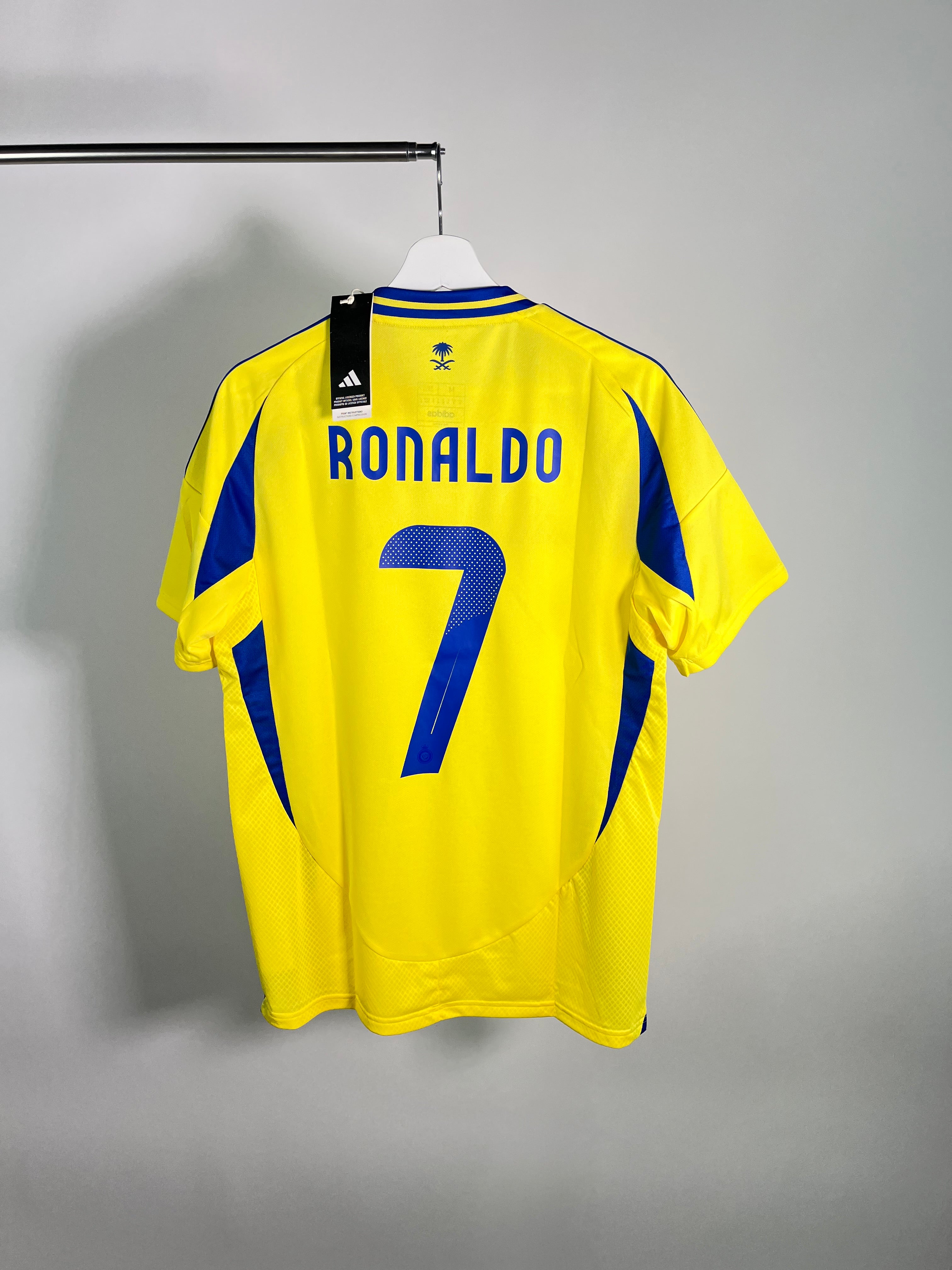 Jersey Al Nassr Local  2024 2025 Cristiano Ronaldo *C/Etiquetas* (M)