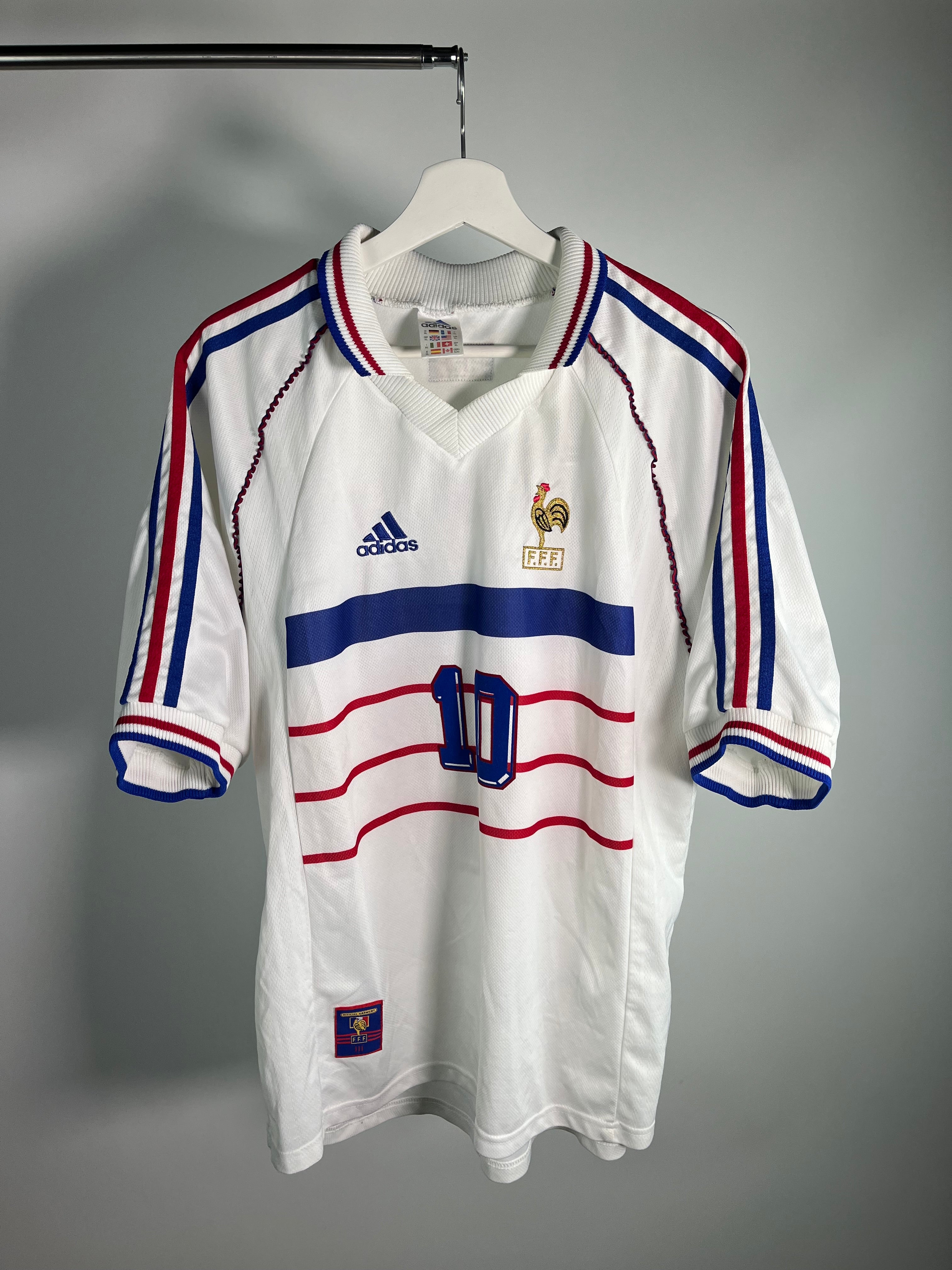 Jersey Francia Visita 1998 2000 Zinedine Zidane (XL)