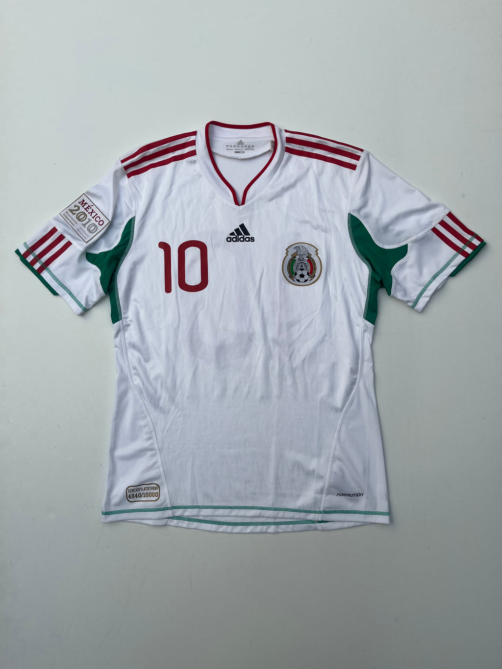 Jersey México 2010 2011 Cuauhtémoc Blanco Edición Bicentenario (L)