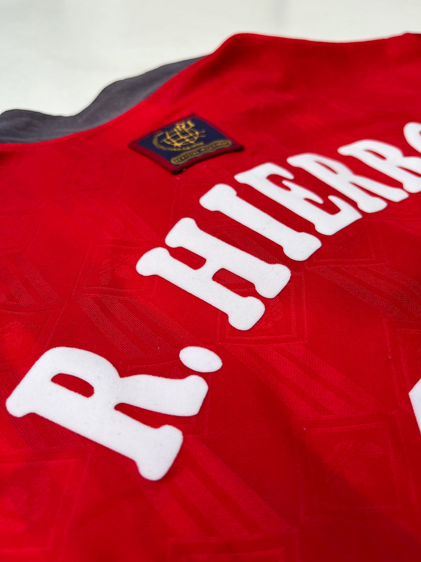 Jersey España Local 1996 1997 Fernando Hierro (L)