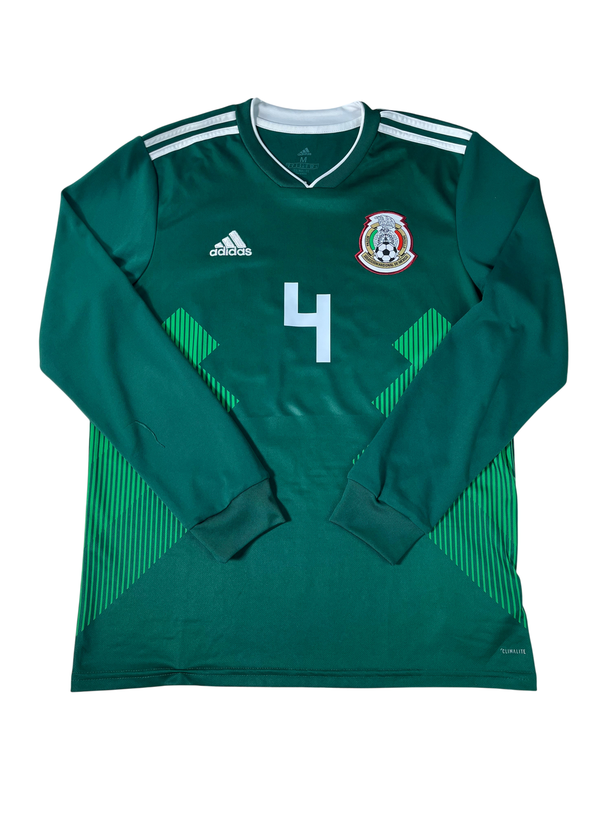 Jersey México Local 2018 2019 Manga Larga Rafael Márquez (M)