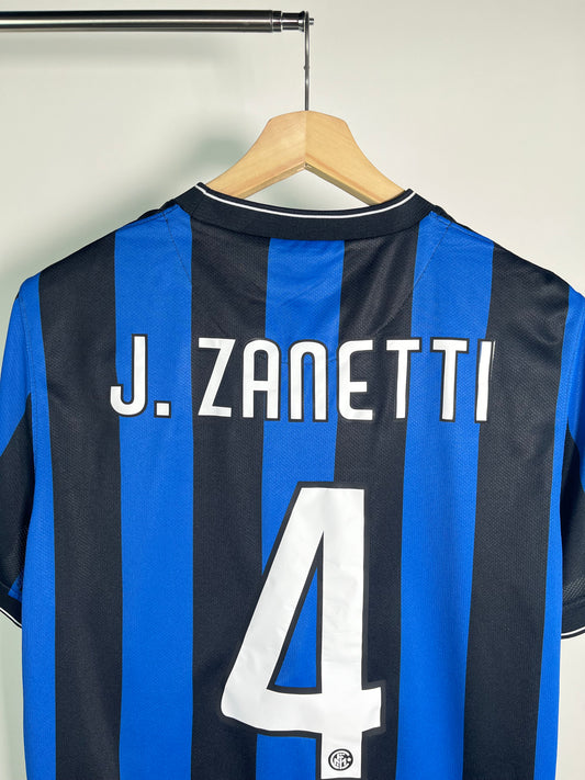 Jersey Inter de Milan Local 2009 2010 Javier Zanetti (L)