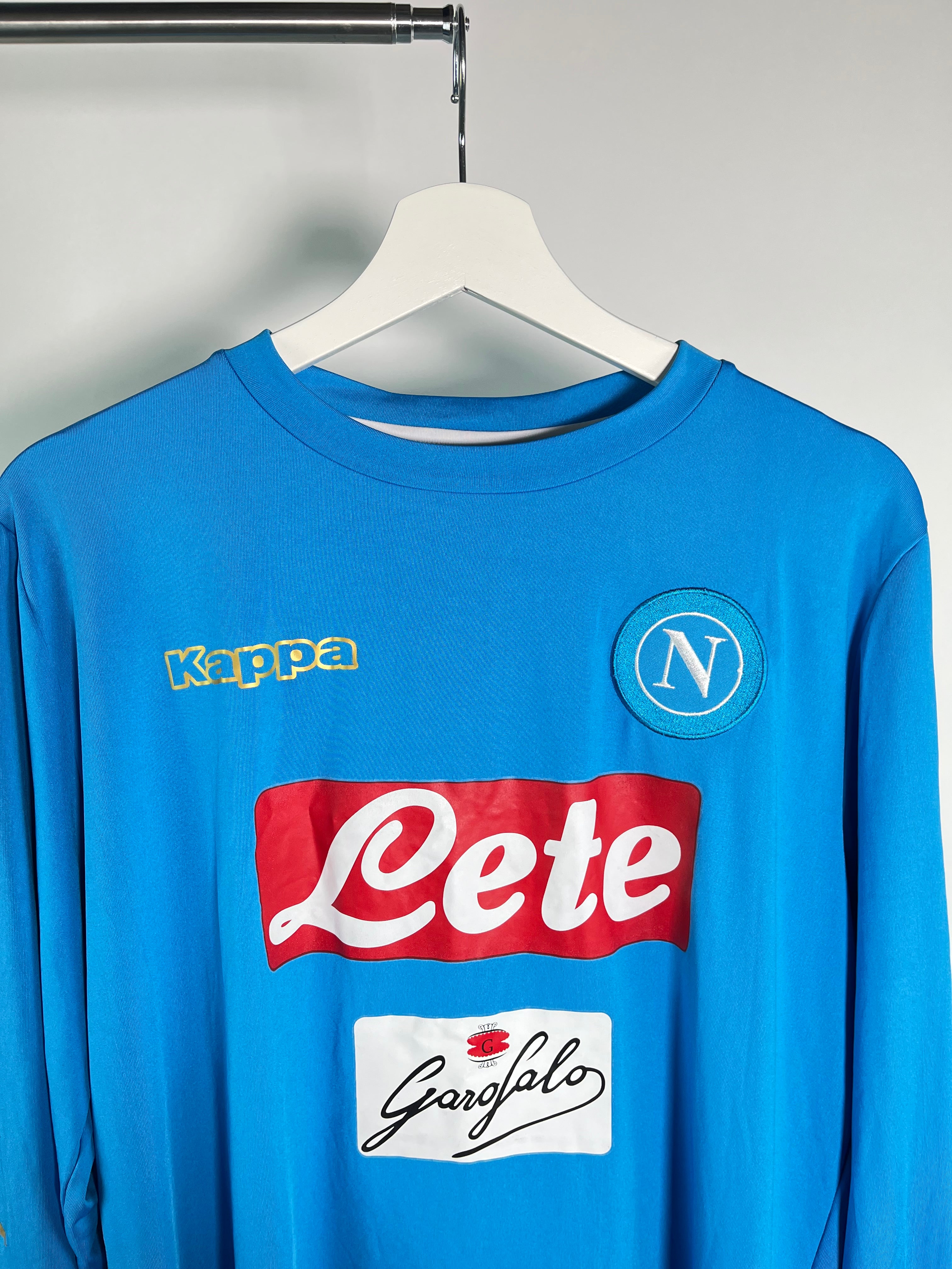 Jersey Napoli Local 2016 2017 Manga Larga *C/Etiquetas* (XL)
