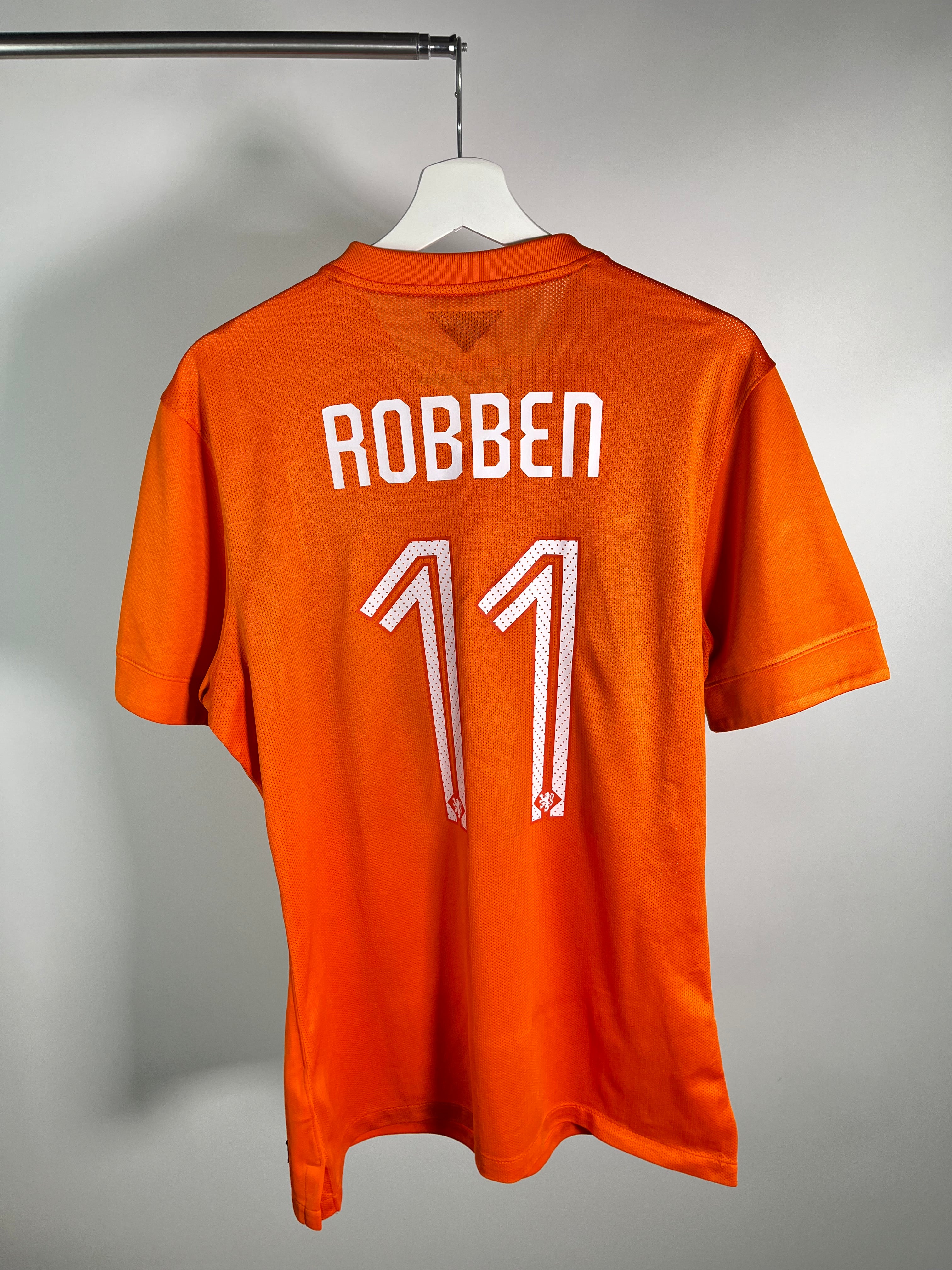 Jersey Holanda Local 2014 2015 Versión Jugador Arjen Robben (L)
