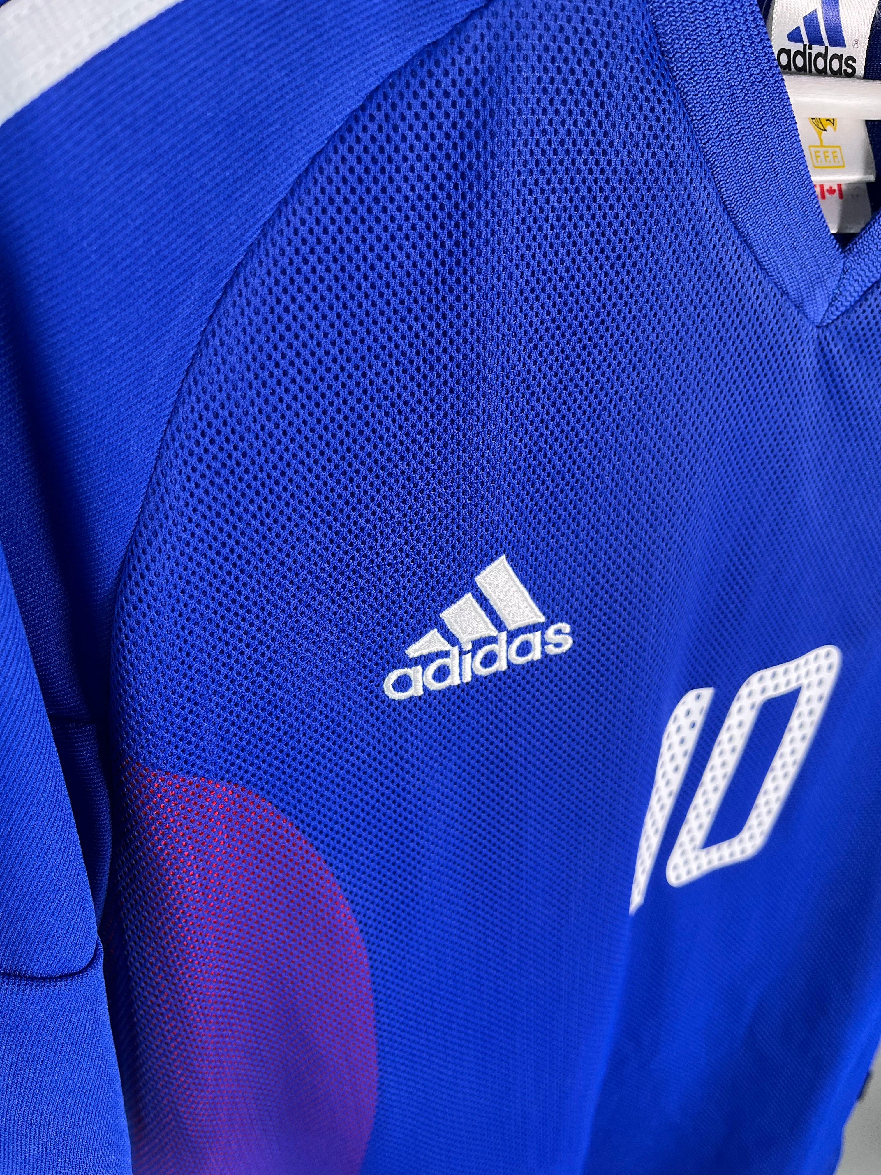 Jersey Francia Local 2002 2004 Zinedine Zidane (S)