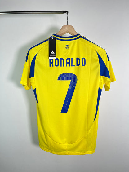 Jersey Al Nassr Local 2024 2025 Cristiano Ronaldo *C/Etiquetas* (M)