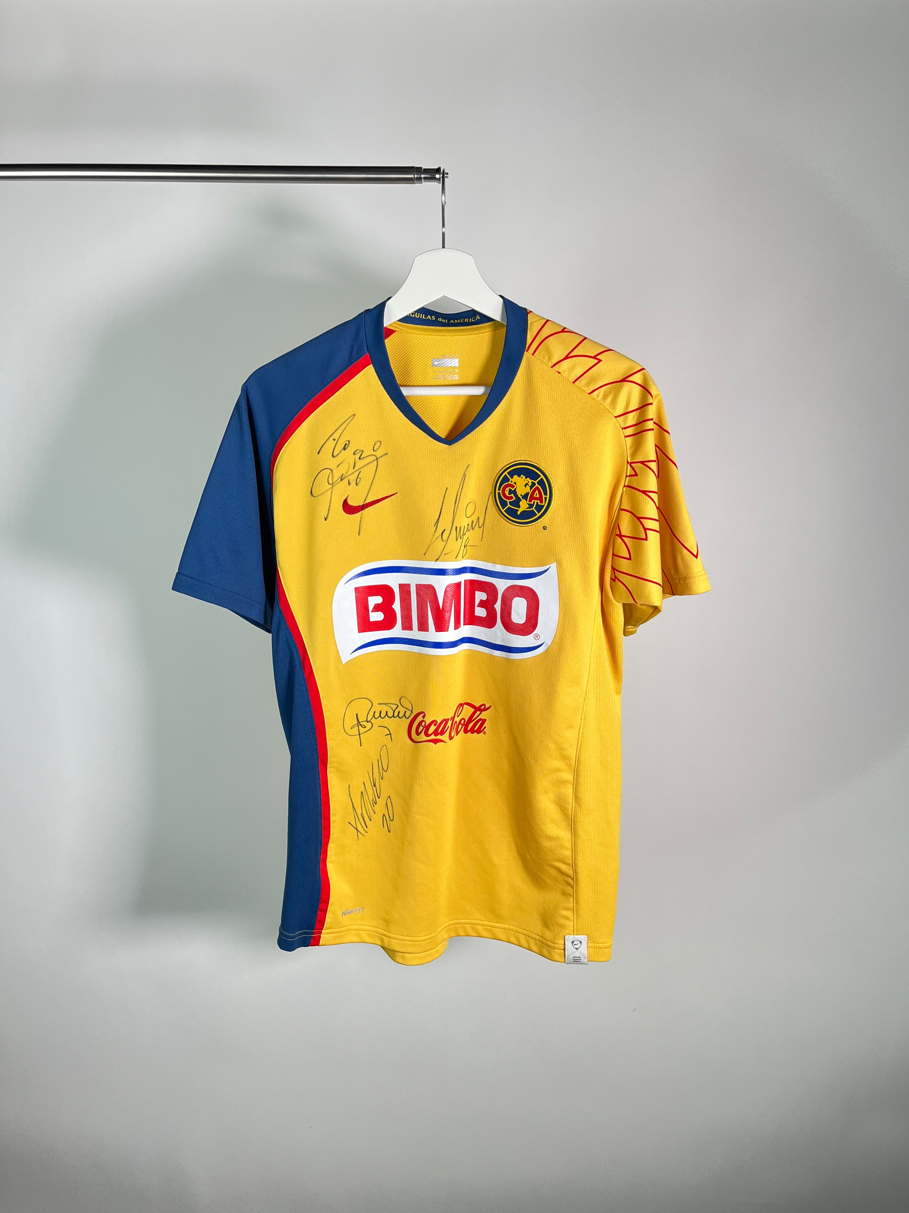 Jersey Club América Local 2007 2008 Autografiado (S)