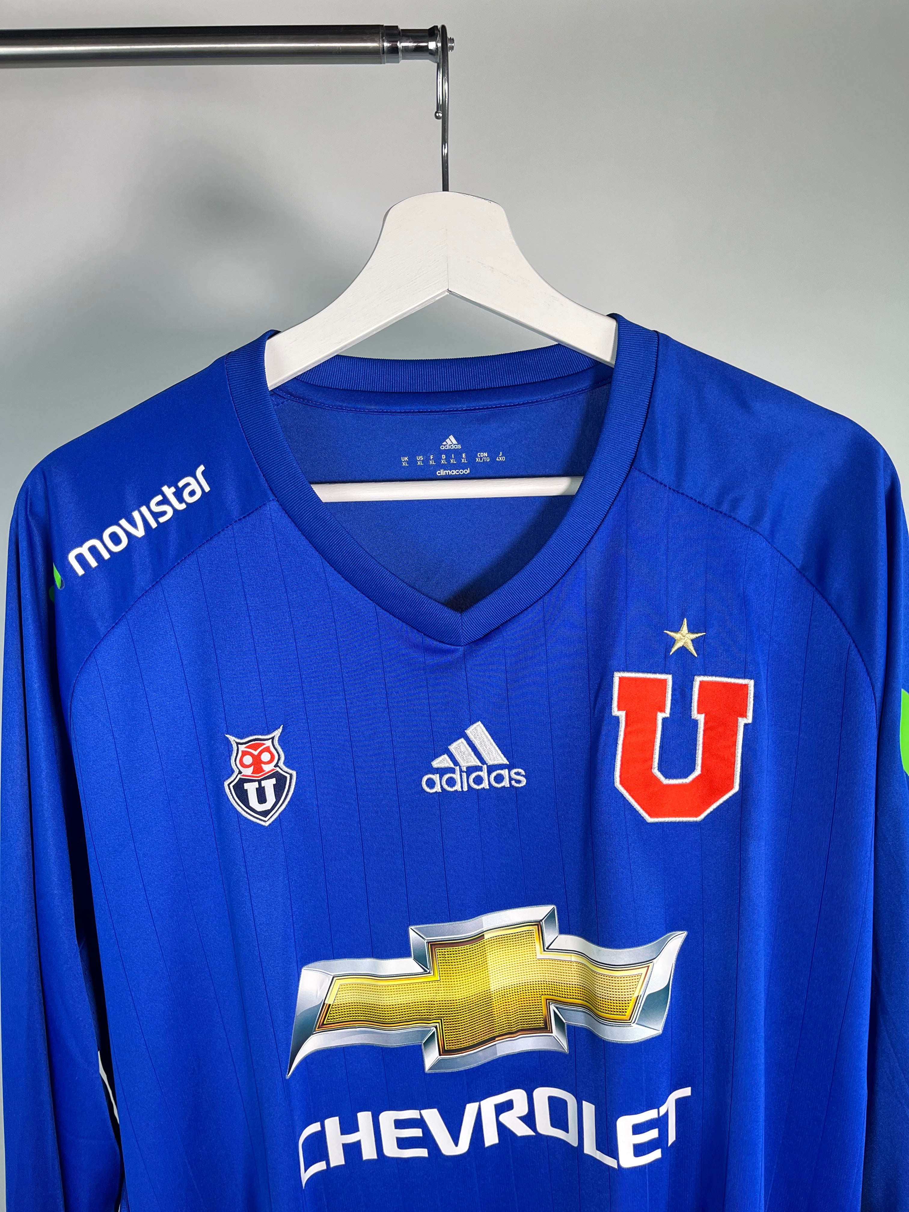 Jersey Universidad de Chile Local 2017 2018 Manga Larga (XL)