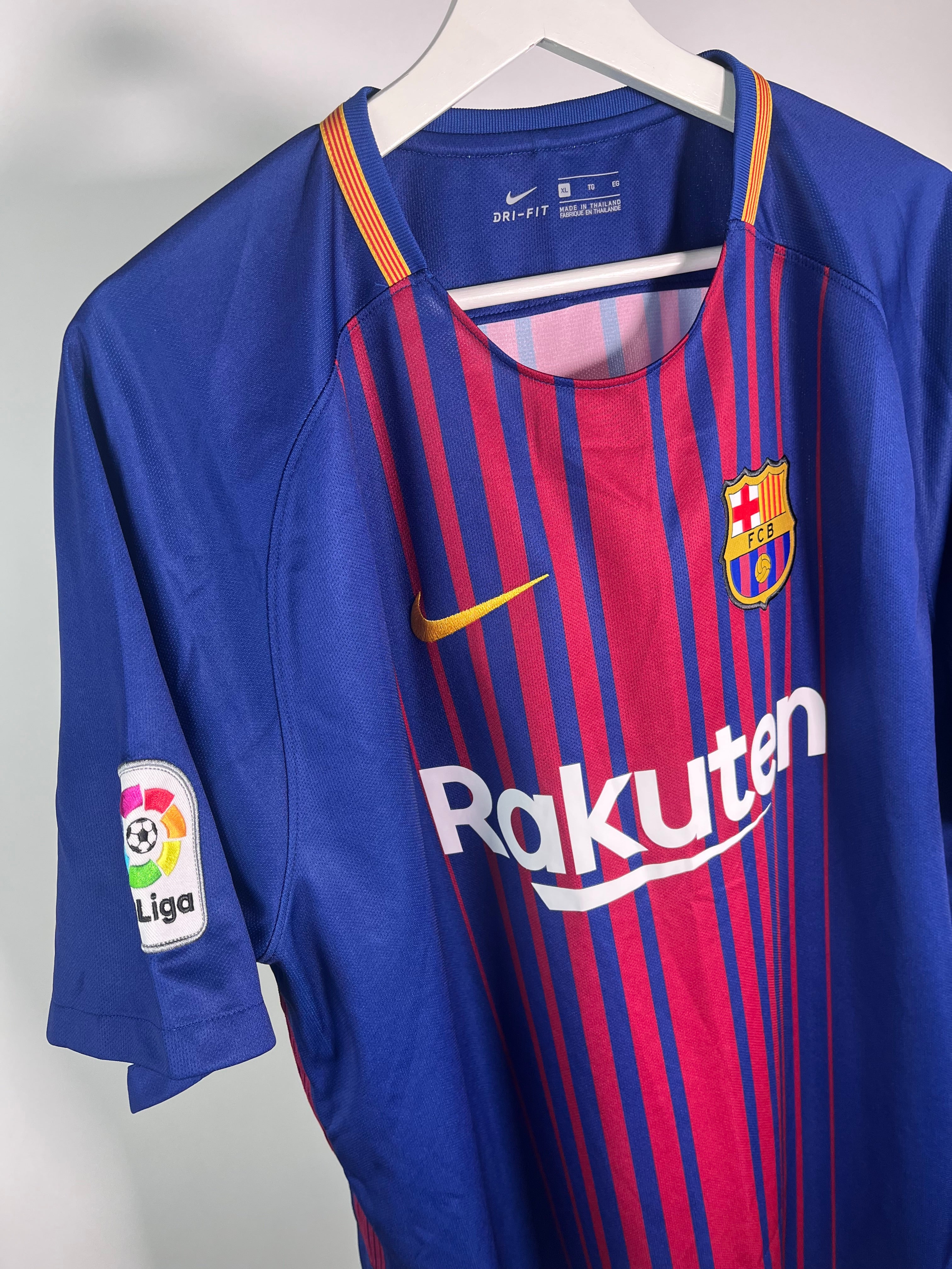 Jersey Barcelona Local 2017 2018 Lionel Messi (XL)