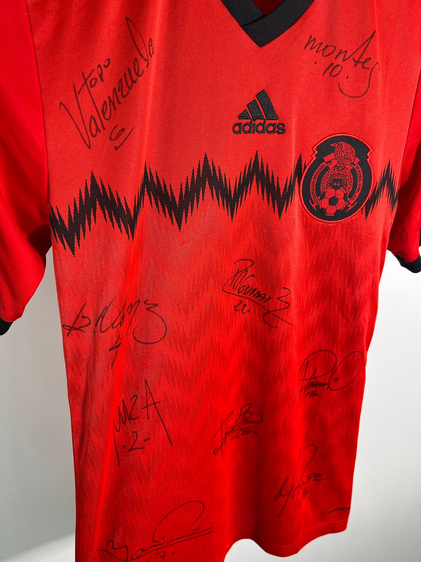 Jersey México Visita 2014 2015 Autografiada *C/Etiquetas*(S)