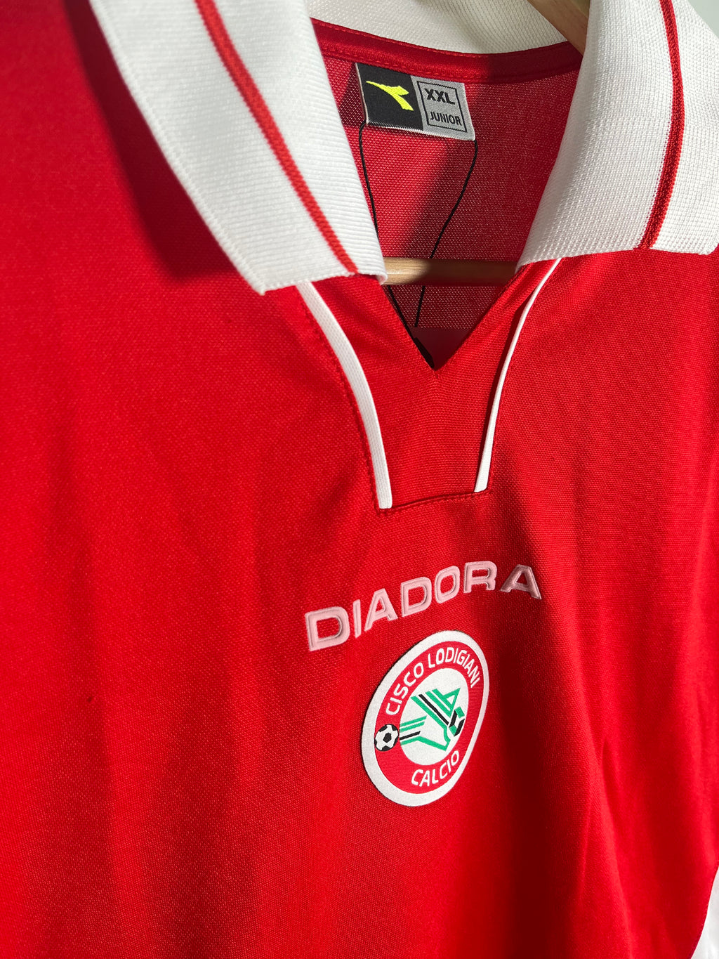 Jersey Cisco Lodigiani Local 2004 2005 Manga Larga (XXL Niño)