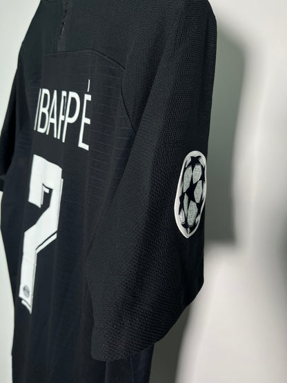 Jersey PSG Cuarta 2019 2020 Versión Jugador *Champions League* Kylian Mbappé (XL)