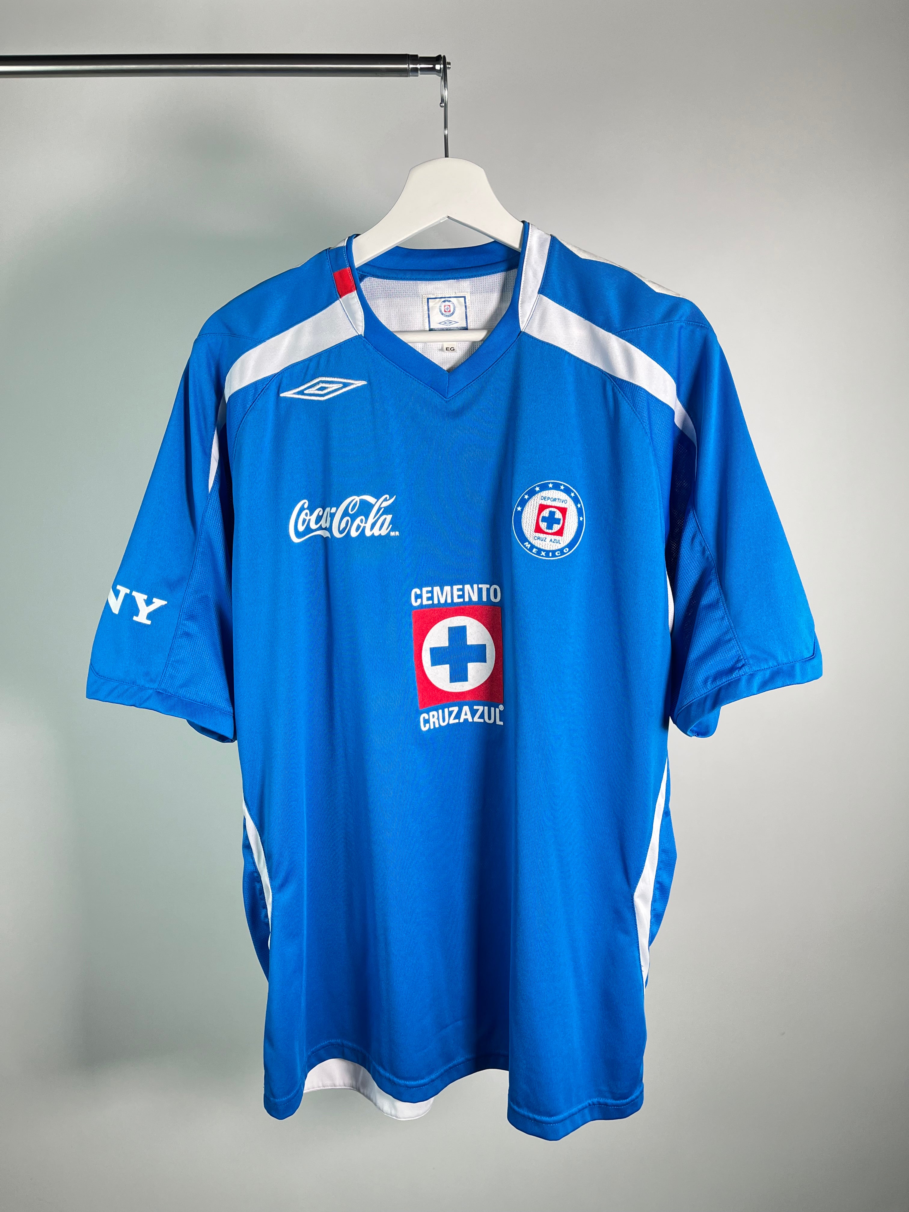 Jersey Cruz Azul Local 2008 2009 Joaquín Beltran (XL)