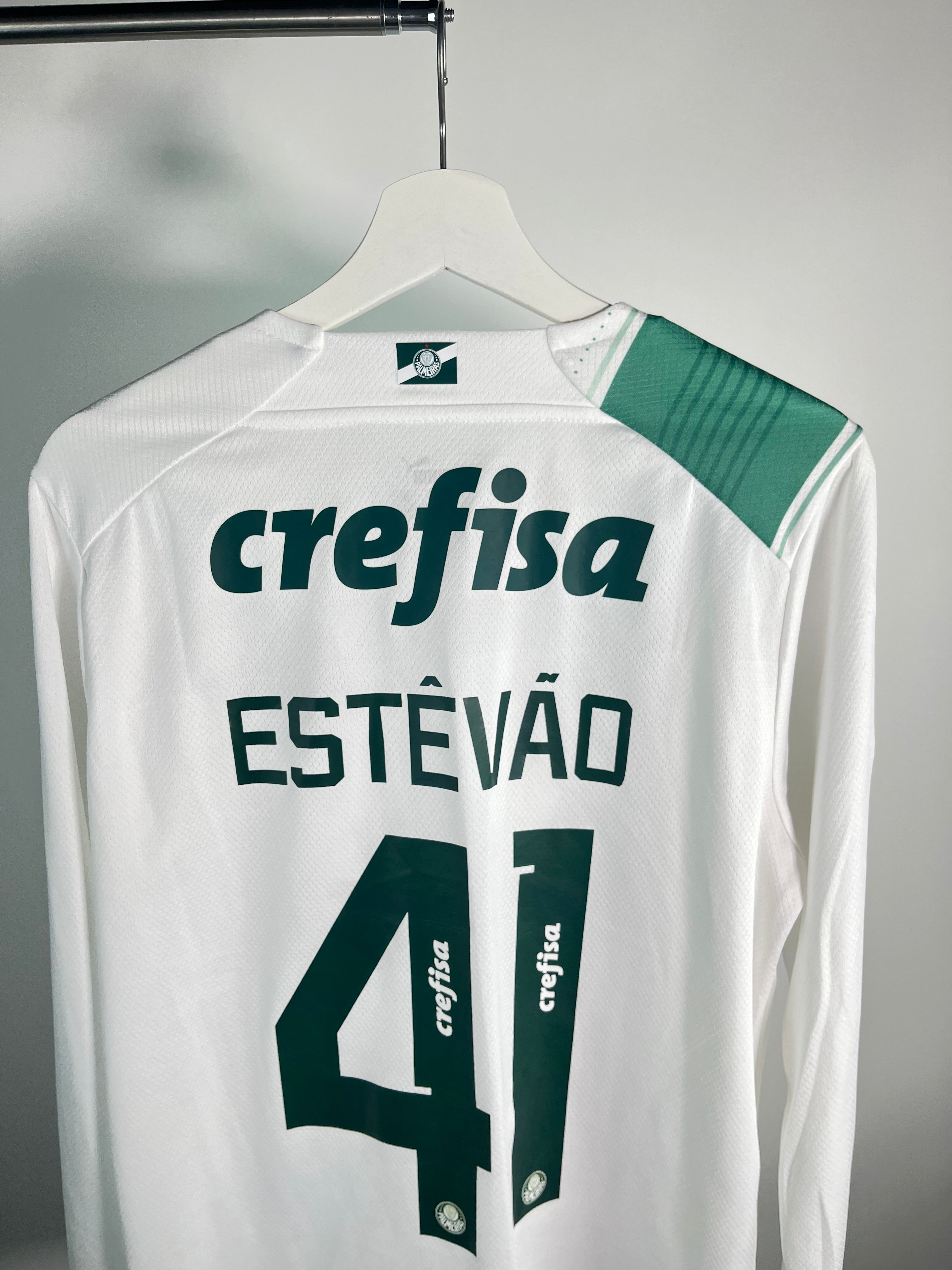 Jersey Palmeiras Visita 2023 2024 Manga Larga Estevao (M)